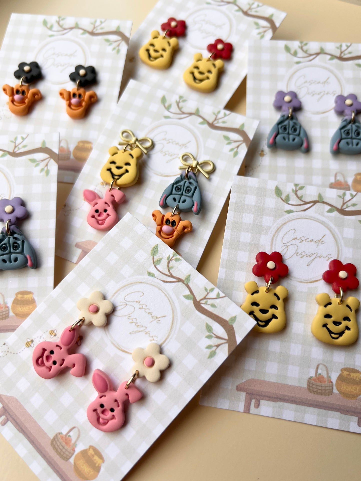 The Treehouse Gang | Hundred Acre Wood Earrings