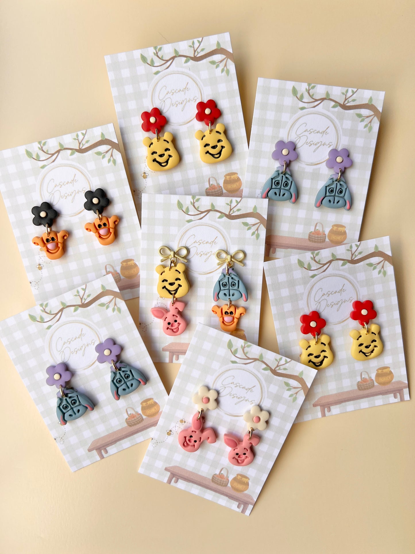 The Treehouse Gang | Hundred Acre Wood Earrings