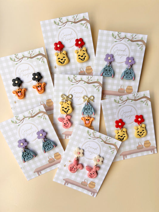 The Treehouse Gang | Hundred Acre Wood Earrings