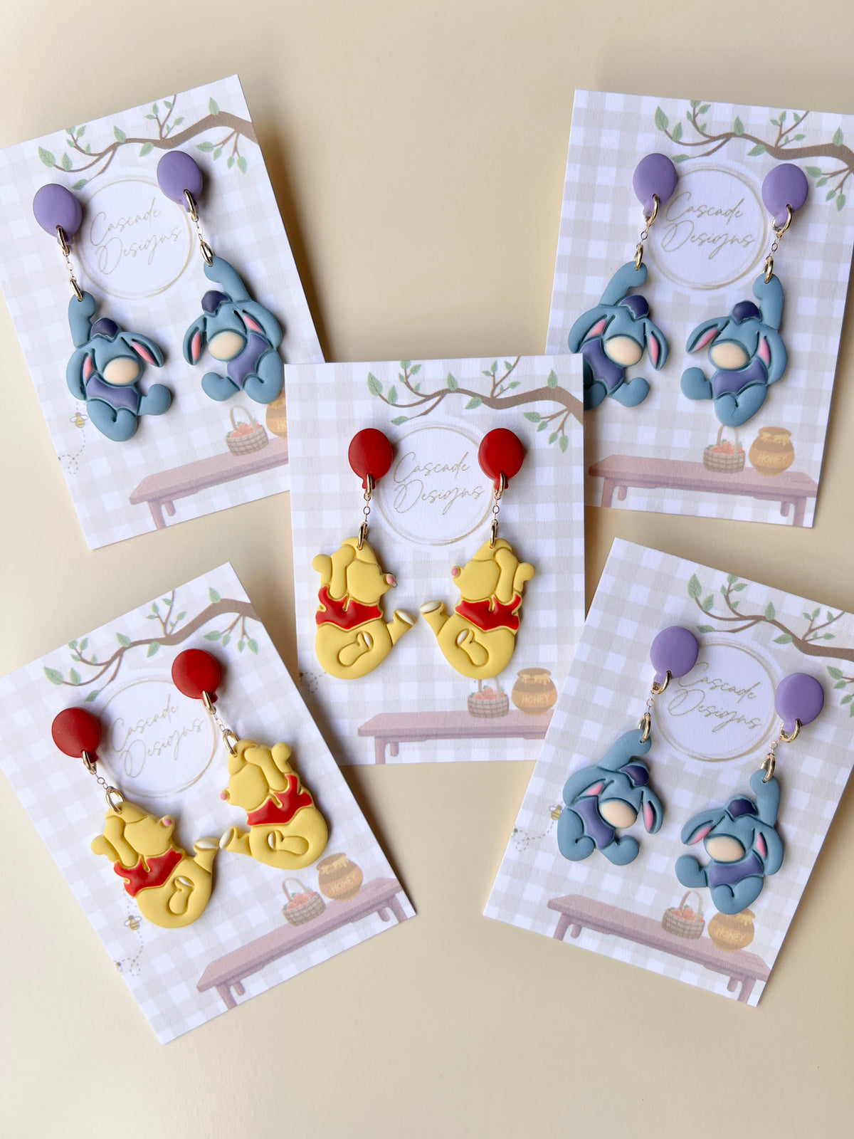 The Windy Day | Hundred Acre Wood Balloon Earrings
