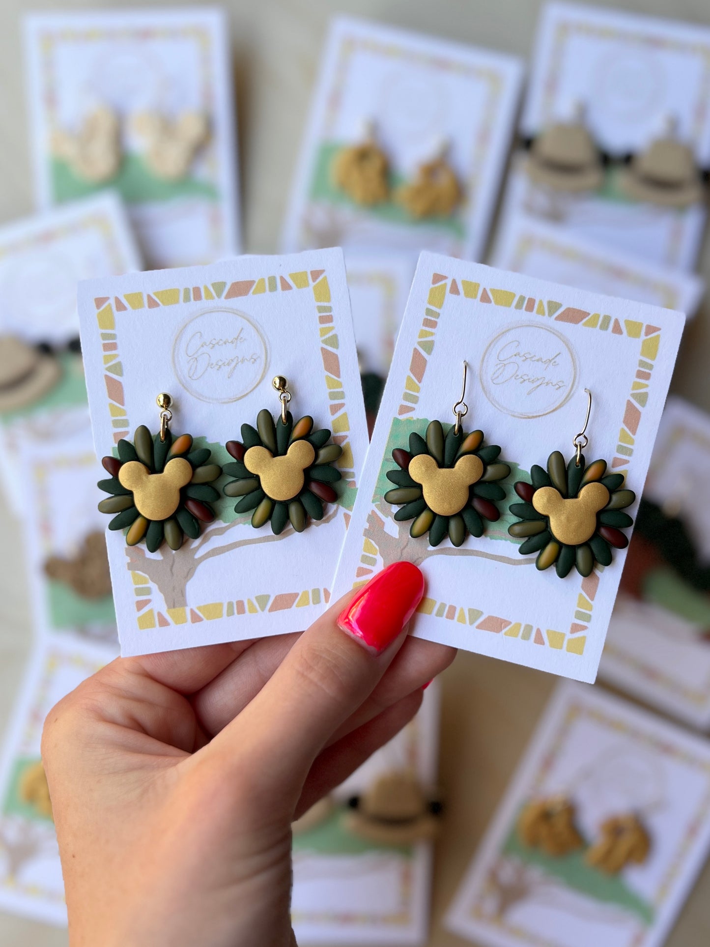 The Festival of Life | Magical Lion Earrings