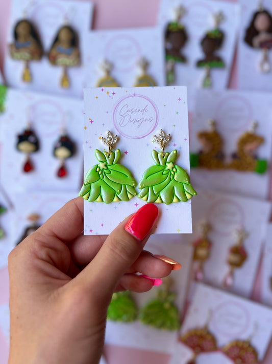 The Bayou Gown | Magical Dress Earrings