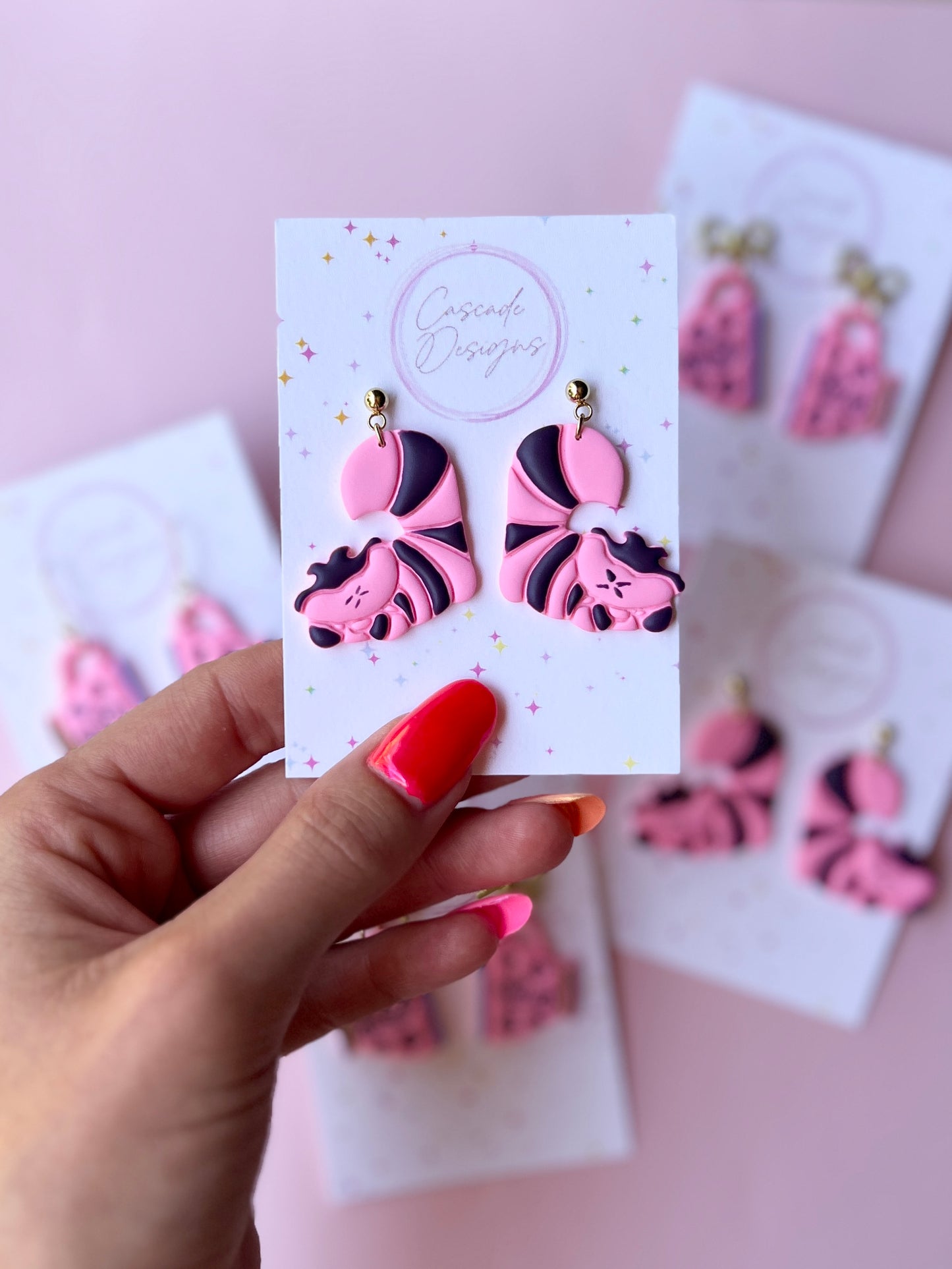 The Tea Party | Teacup and Chesire Cat Earrings