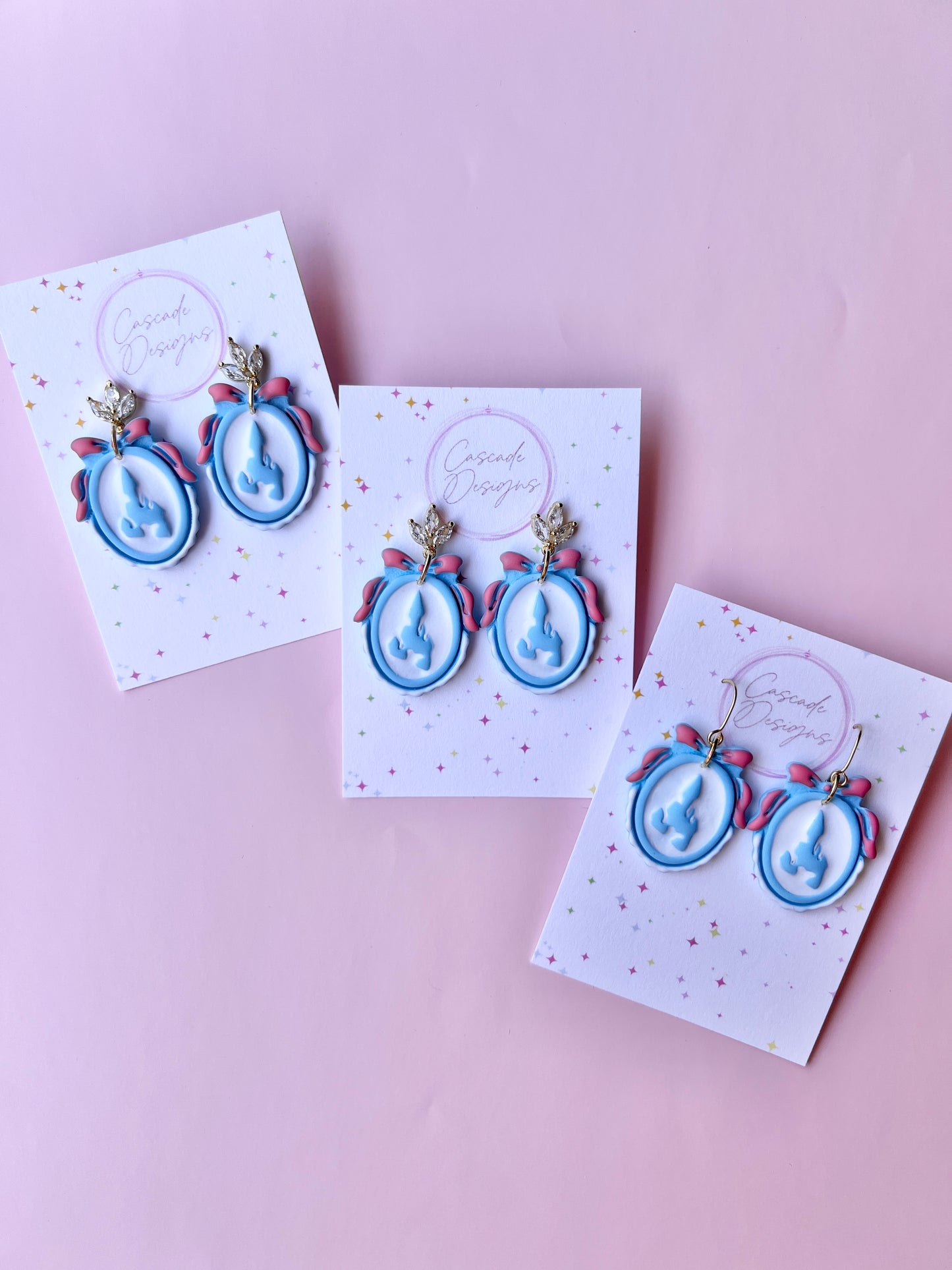 The Framed Castle | Magical Castle Earrings
