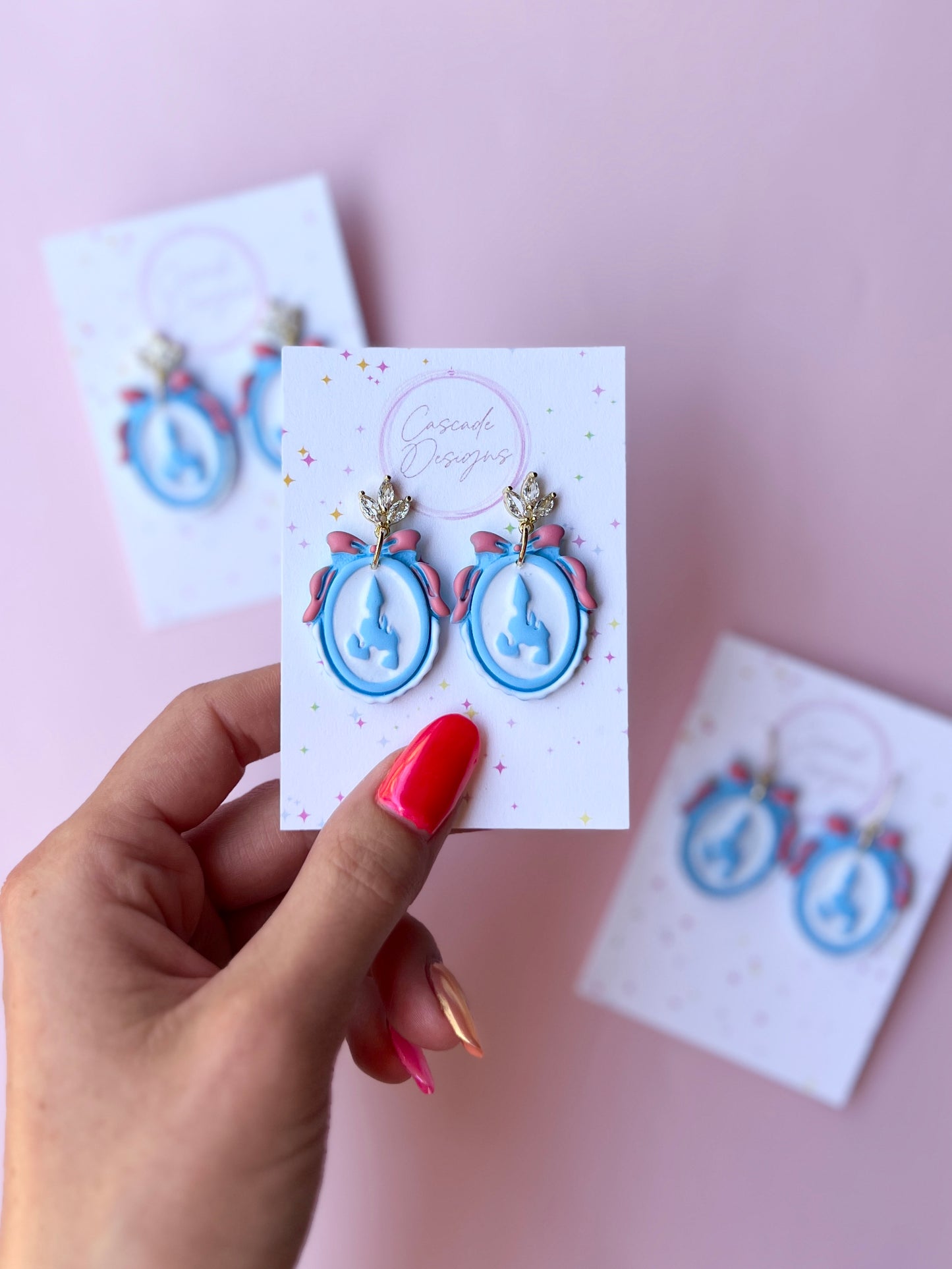 The Framed Castle | Magical Castle Earrings