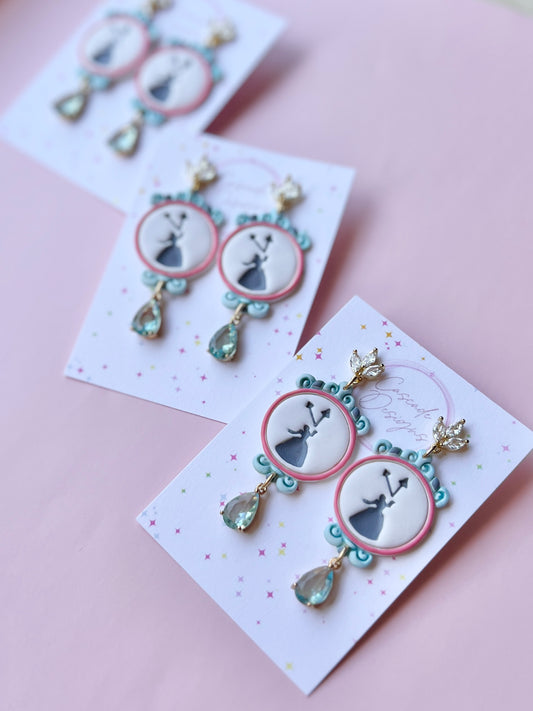 The Stroke of Midnight | Magical Clock Earrings