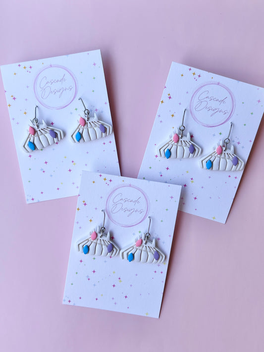 The Mountain of Tomorrow | Magical Futuristic Mountain Earrings