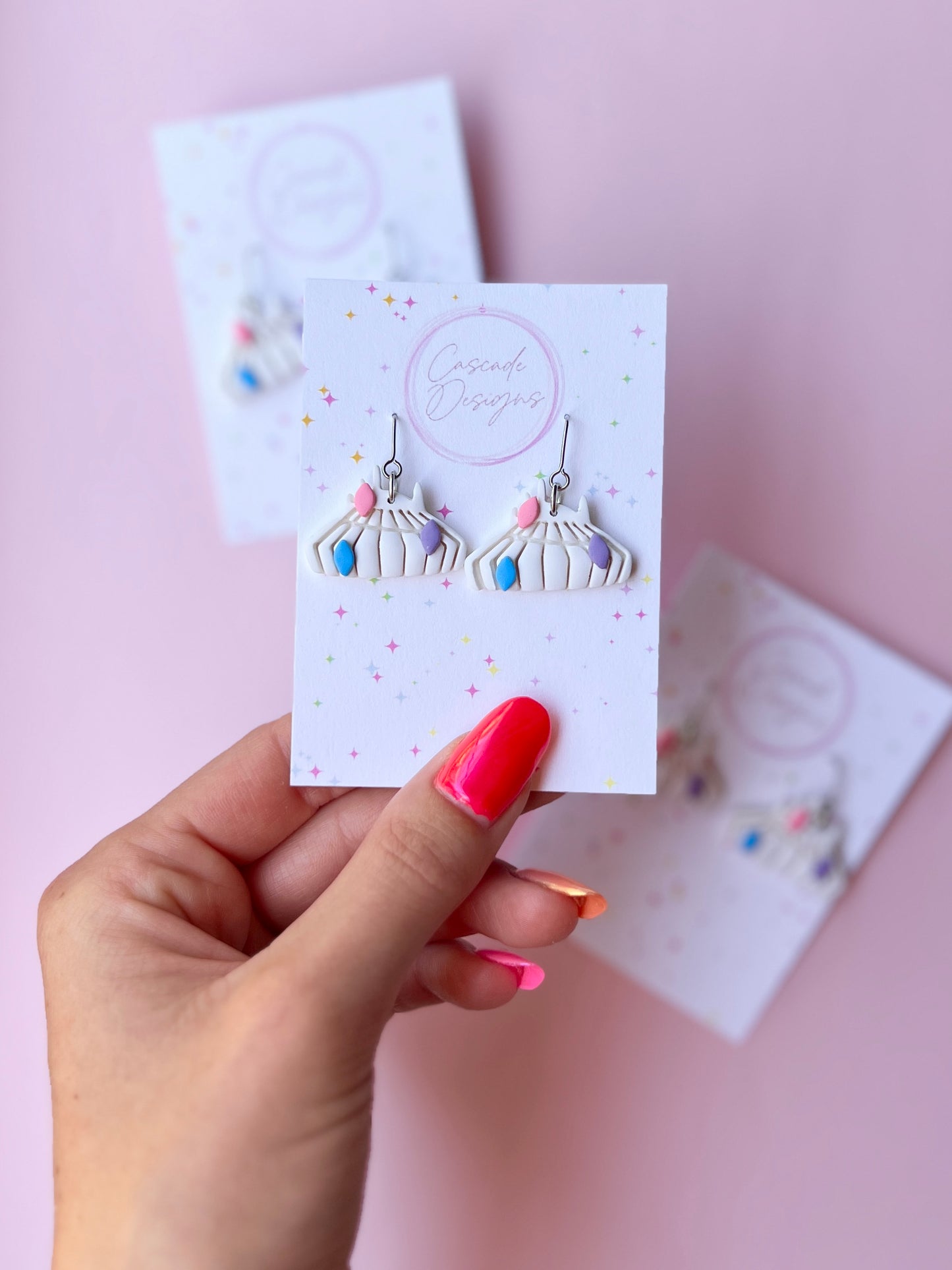 The Mountain of Tomorrow | Magical Futuristic Mountain Earrings