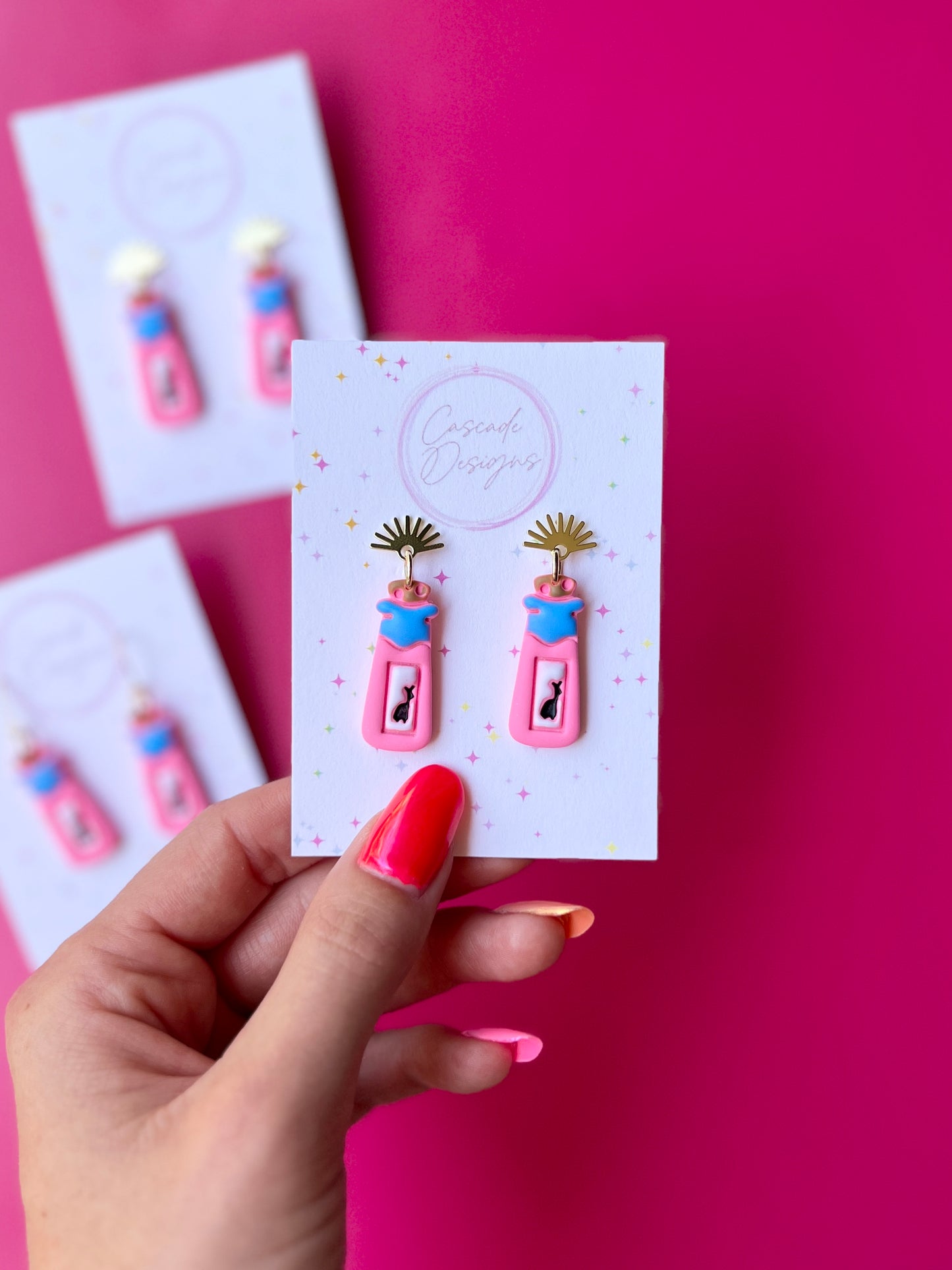 The Poison | Magical Jar of Poison Earrings