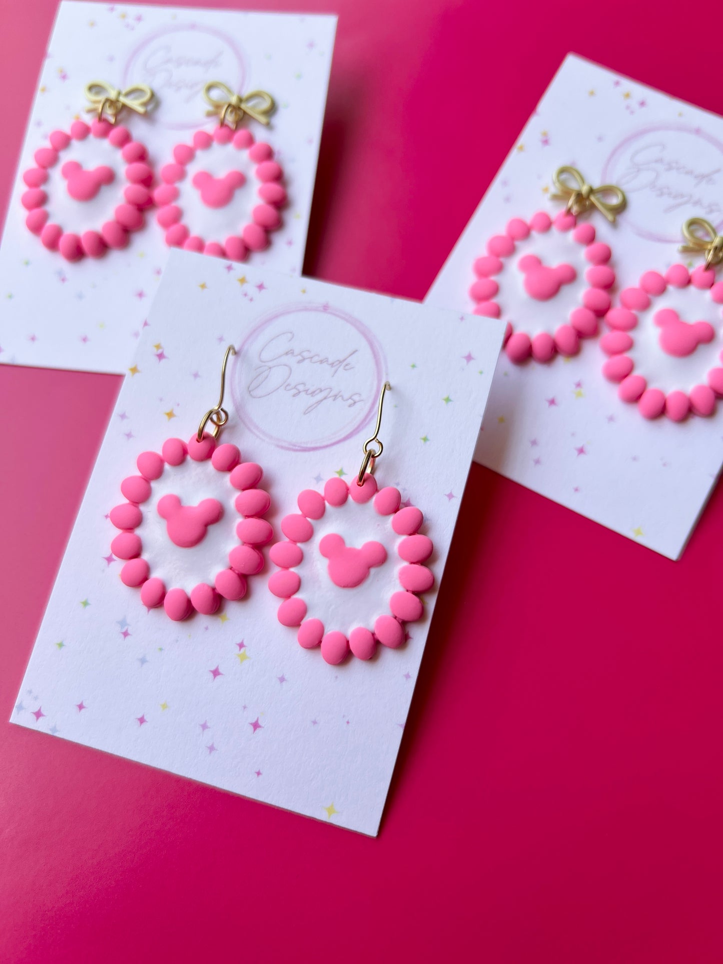 The Bubble Micki | Magical Pink Bubble Earrings
