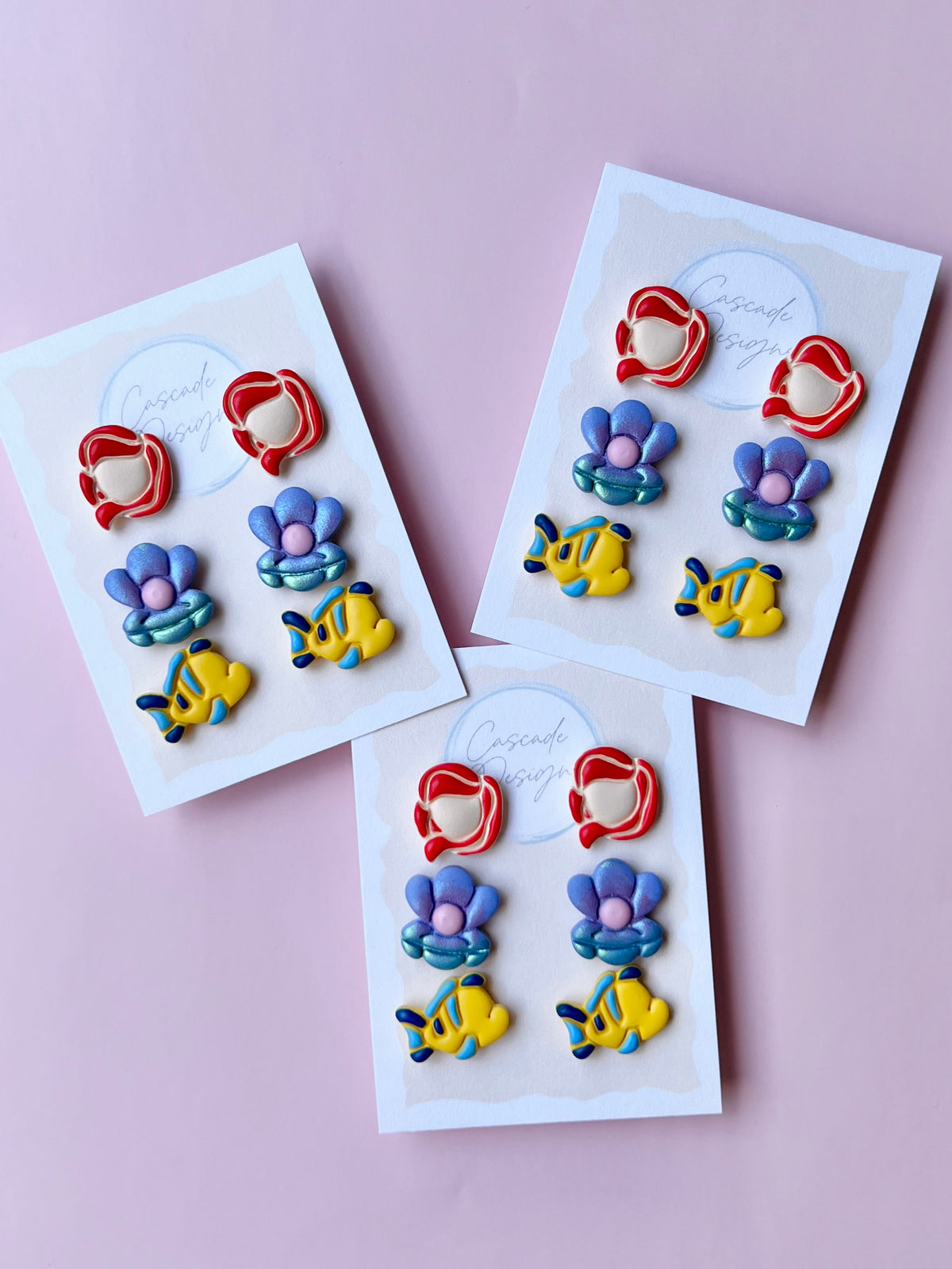 The Guppy Studs | Magical Mermaid Earring Studs