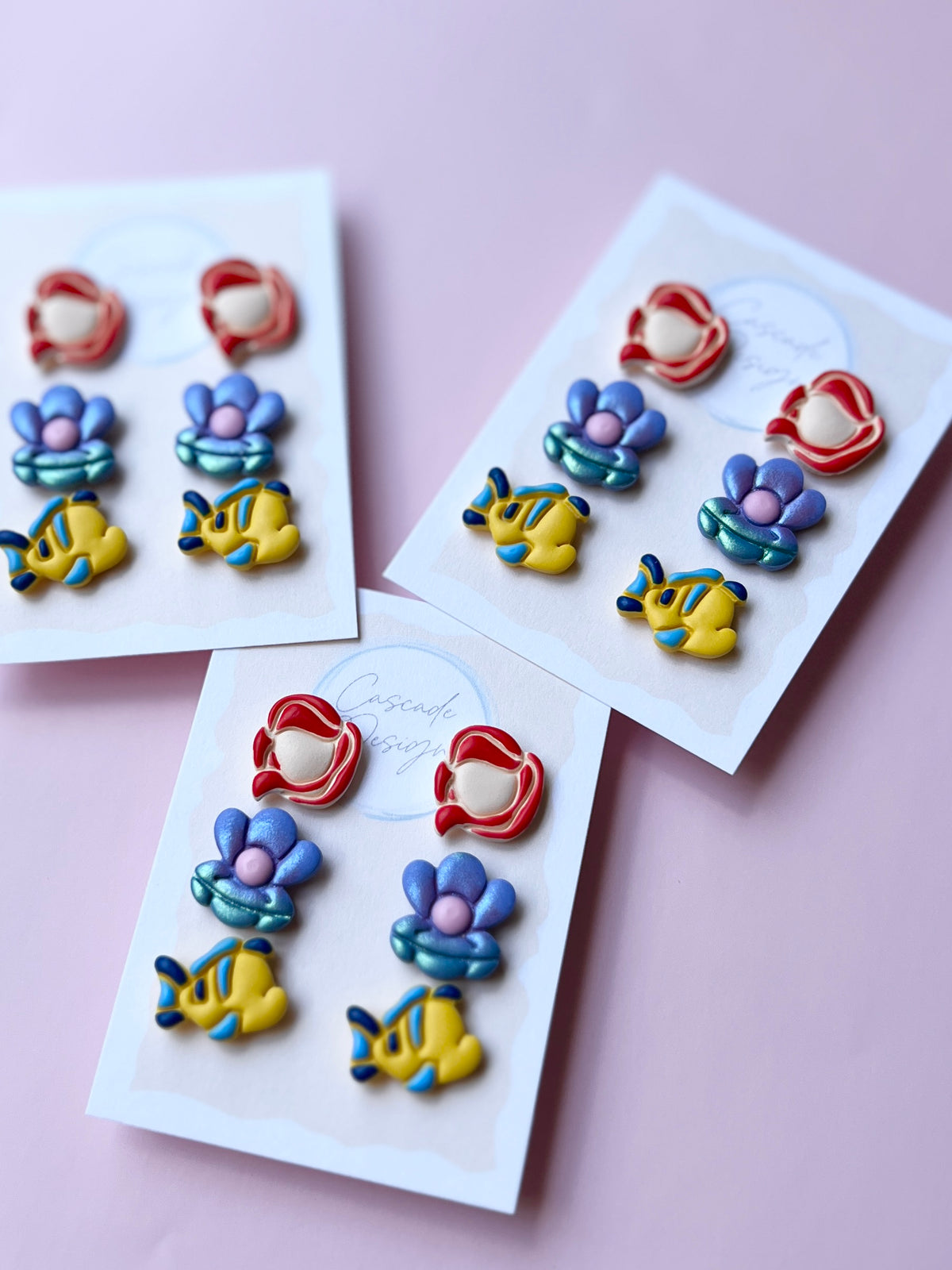 The Guppy Studs | Magical Mermaid Earring Studs