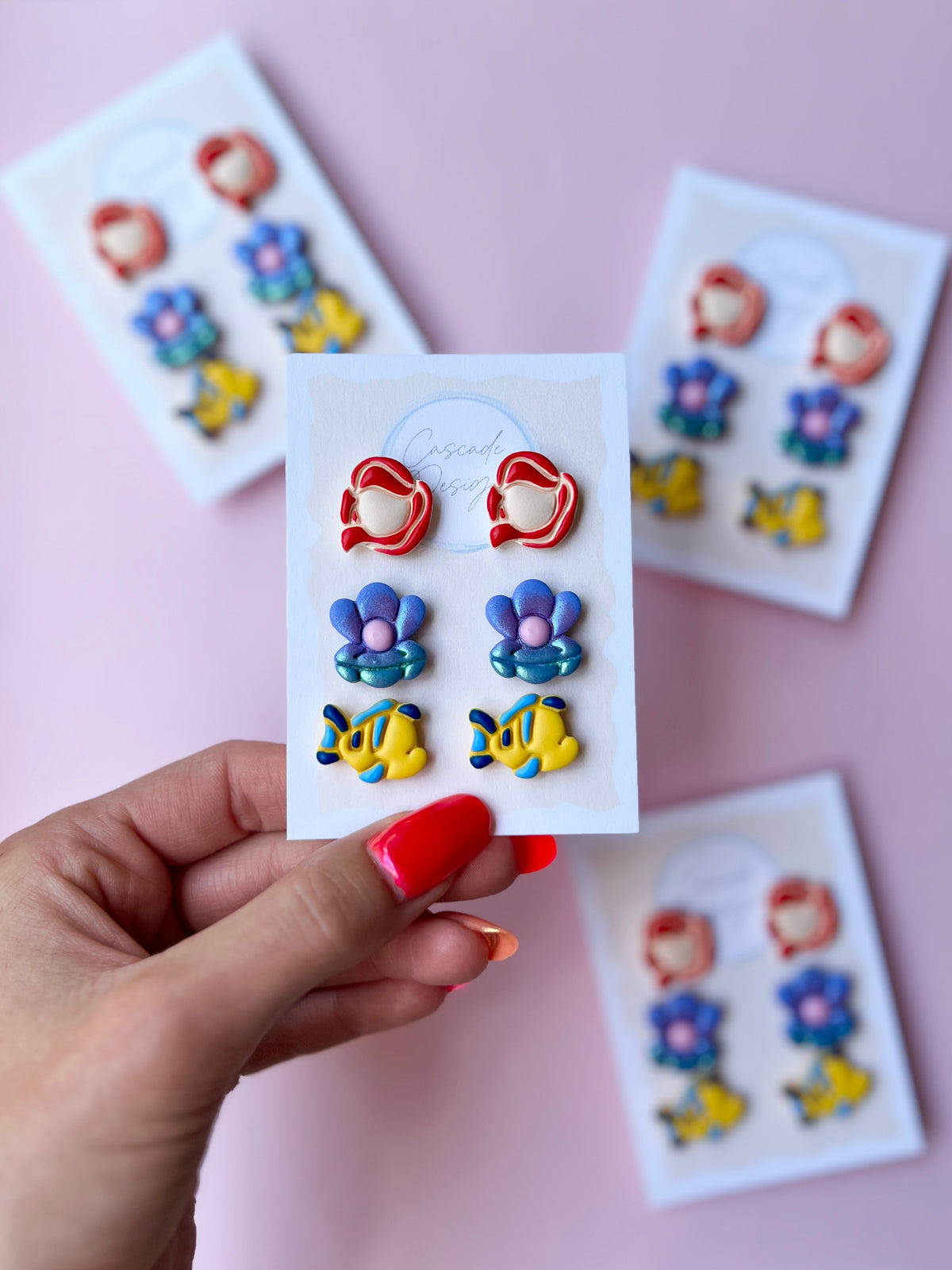 The Guppy Studs | Magical Mermaid Earring Studs