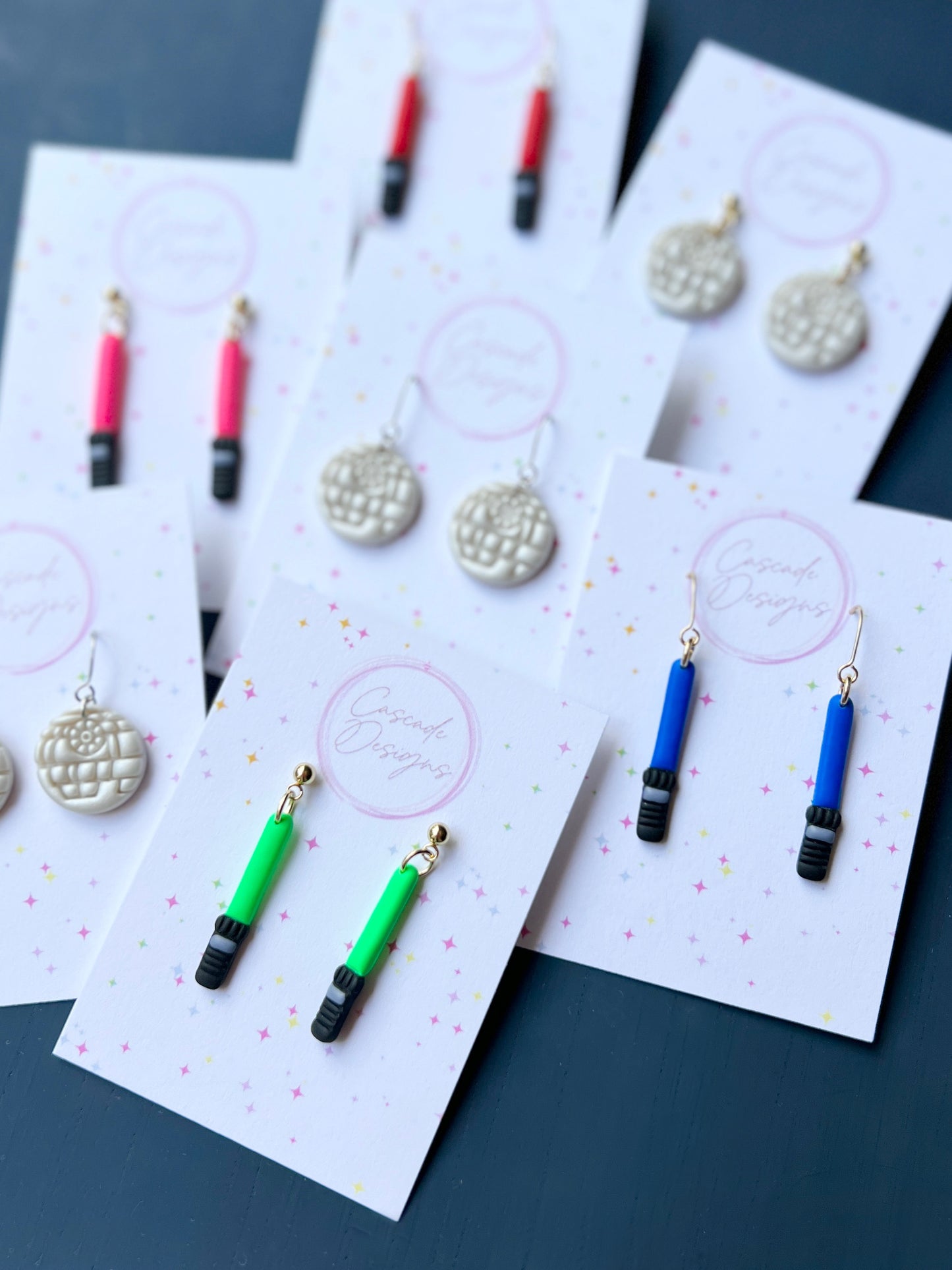 The Lightsaber | Magical Plasma Blade Earrings