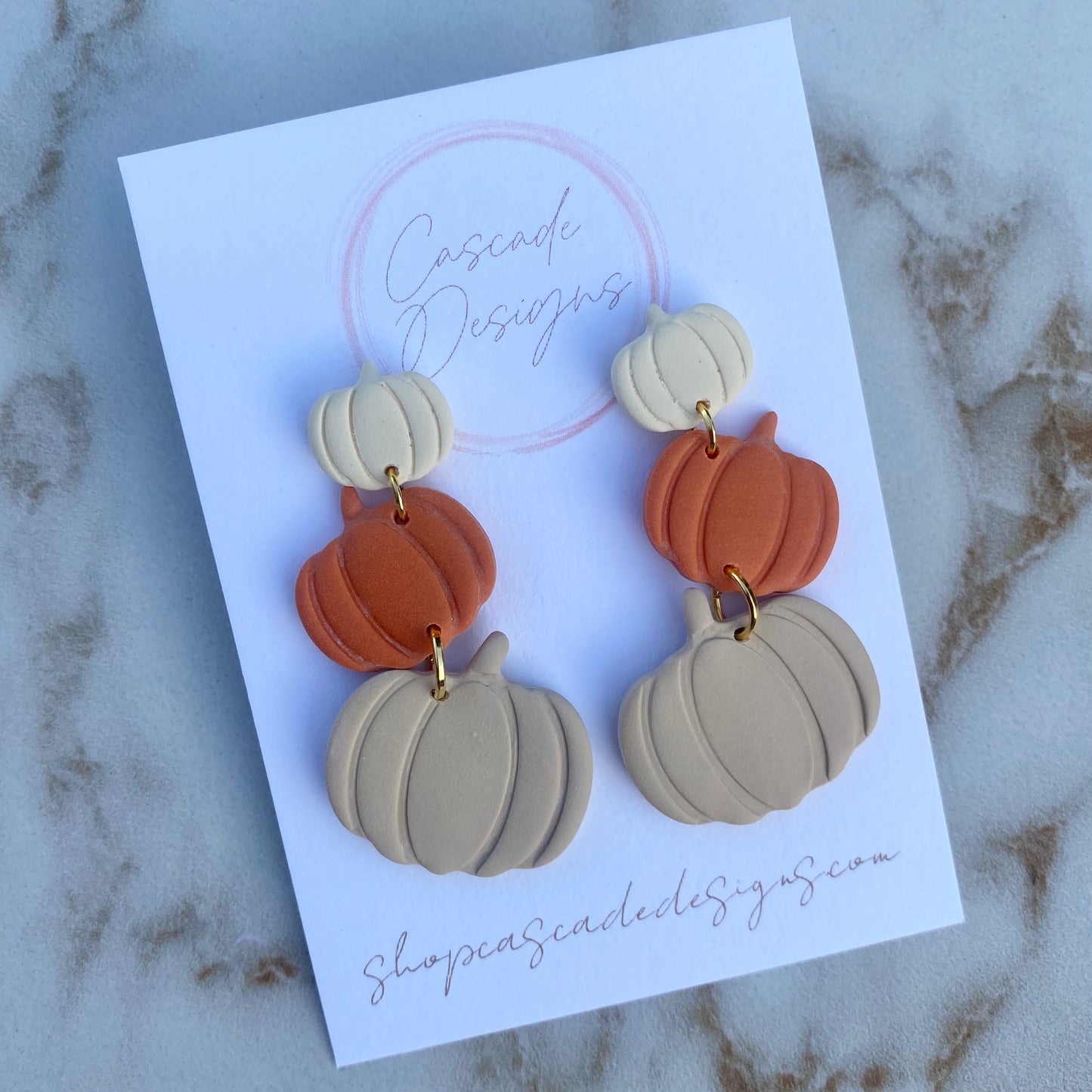 The Hallow | Pumpkin Clay Earrings