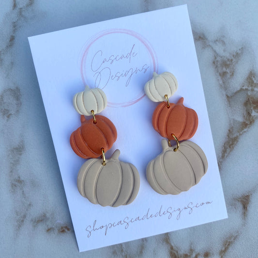 The Hallow | Pumpkin Clay Earrings