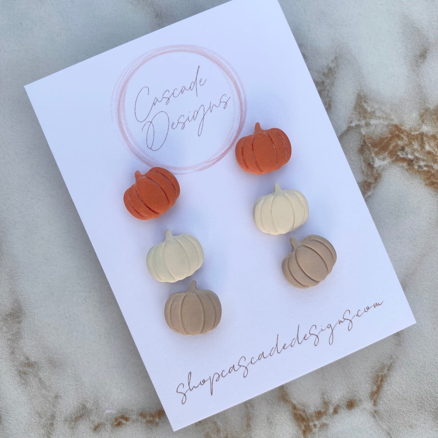 The Harvi | Assorted Fall Clay Earring Studs