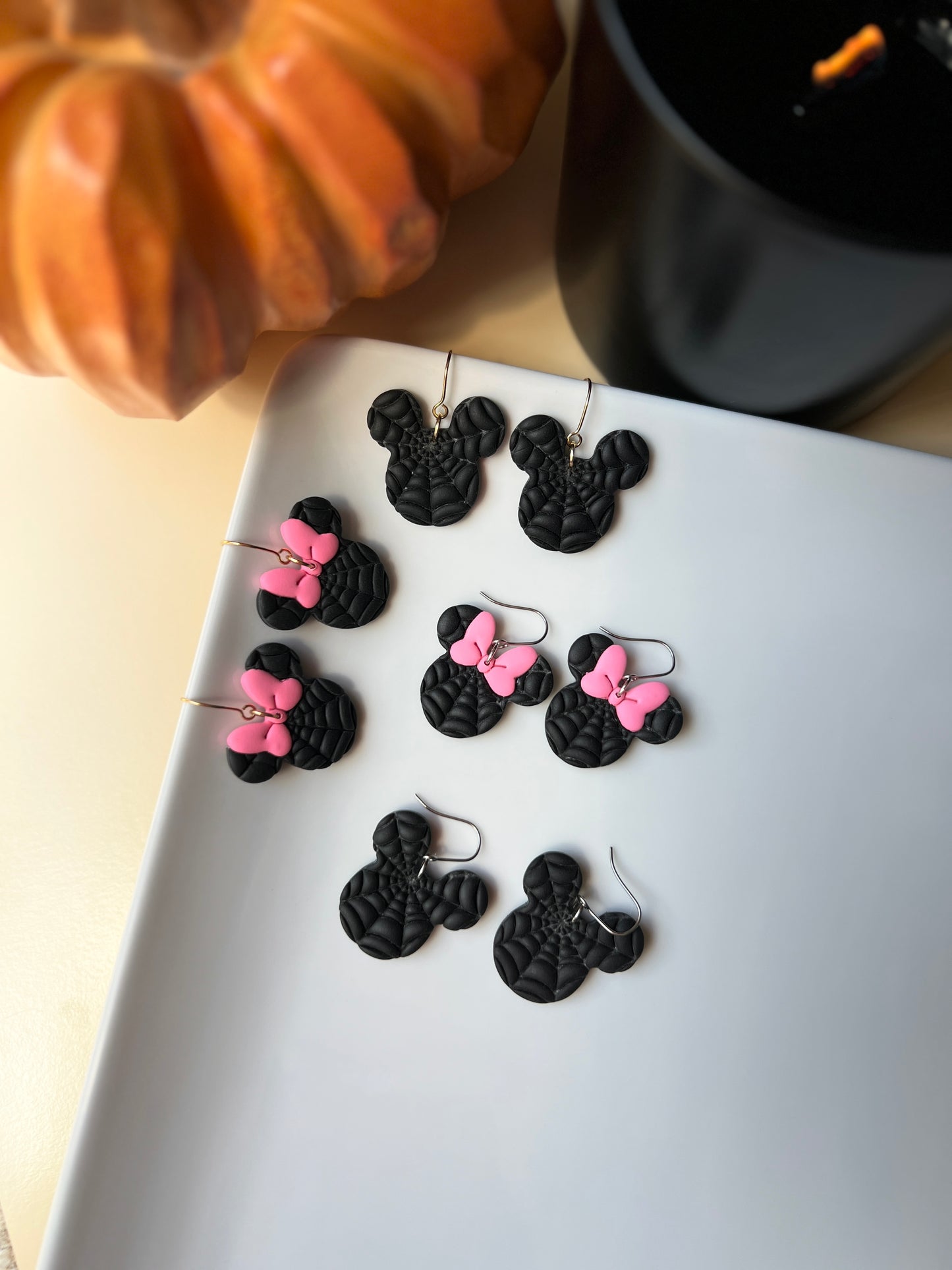 The Spooki Micki | Spider Web Earrings