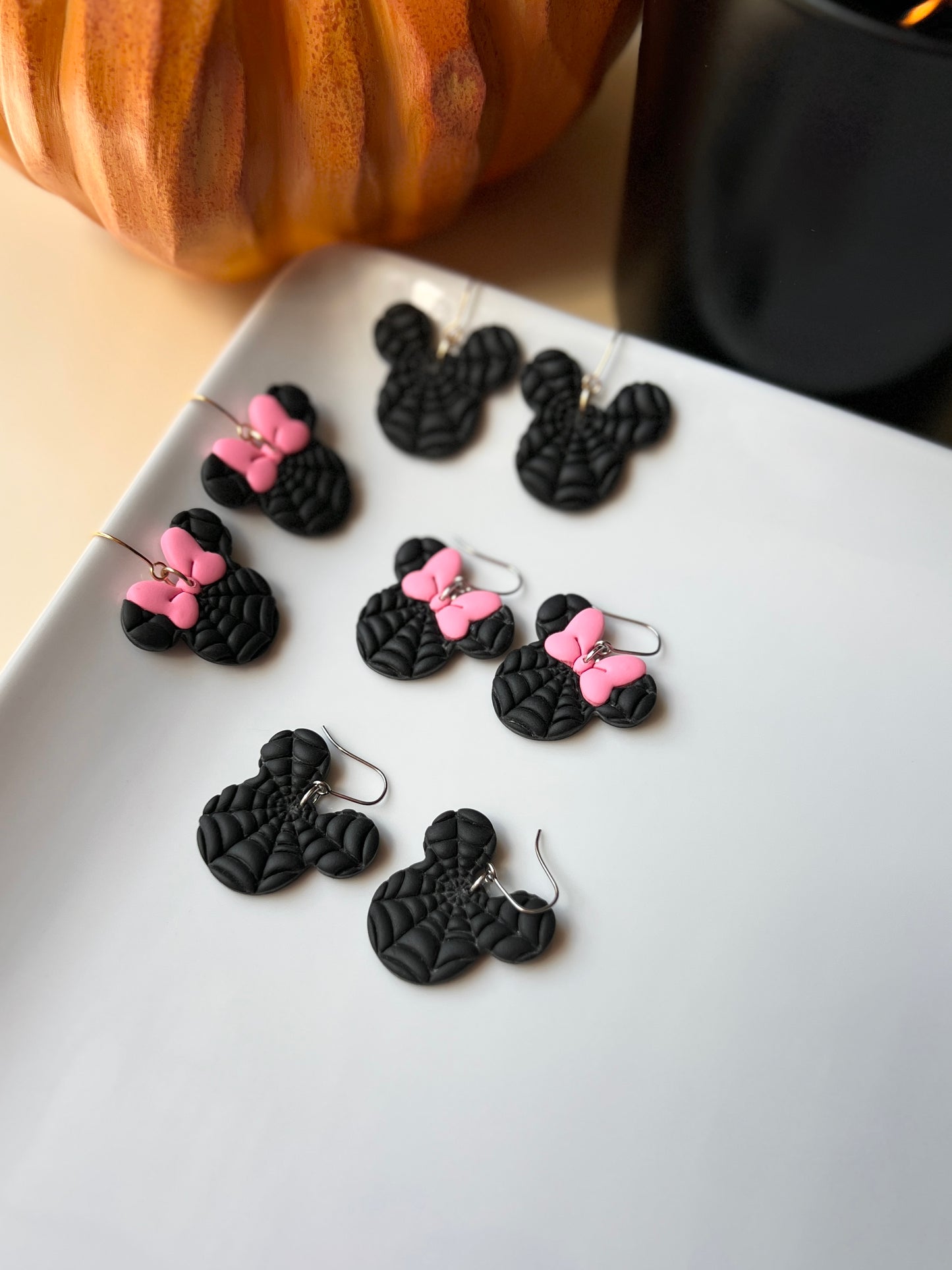 The Spooki Micki | Spider Web Earrings