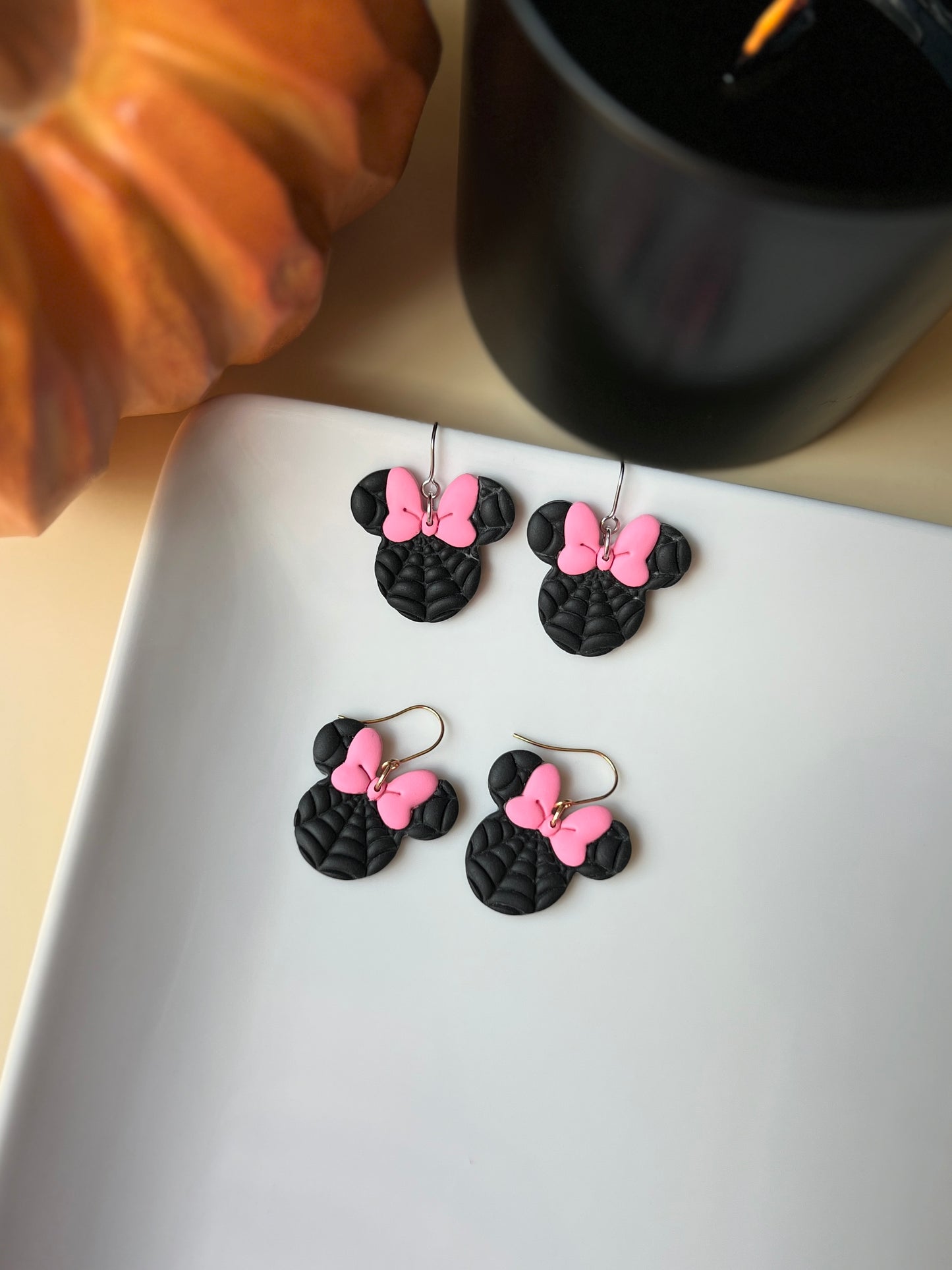 The Spooki Micki | Spider Web Earrings
