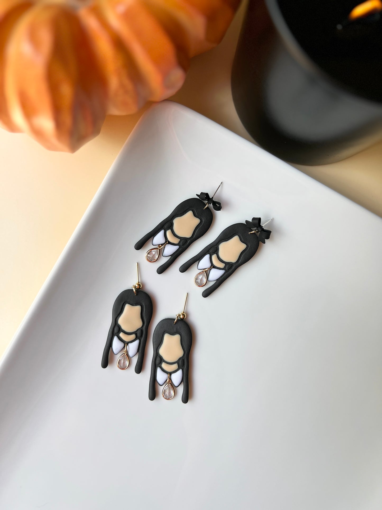 The Wednesday | Braided Psychic Earrings