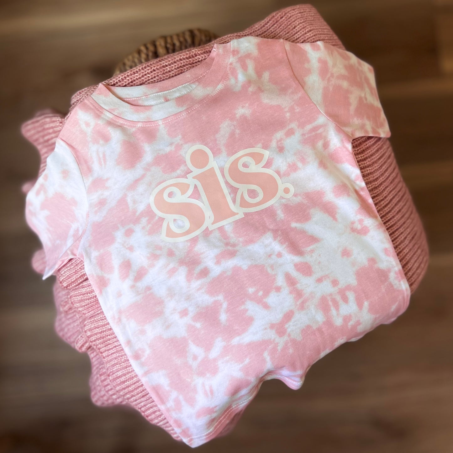 Sis Tie Dye Kids T-Shirt and Onesie