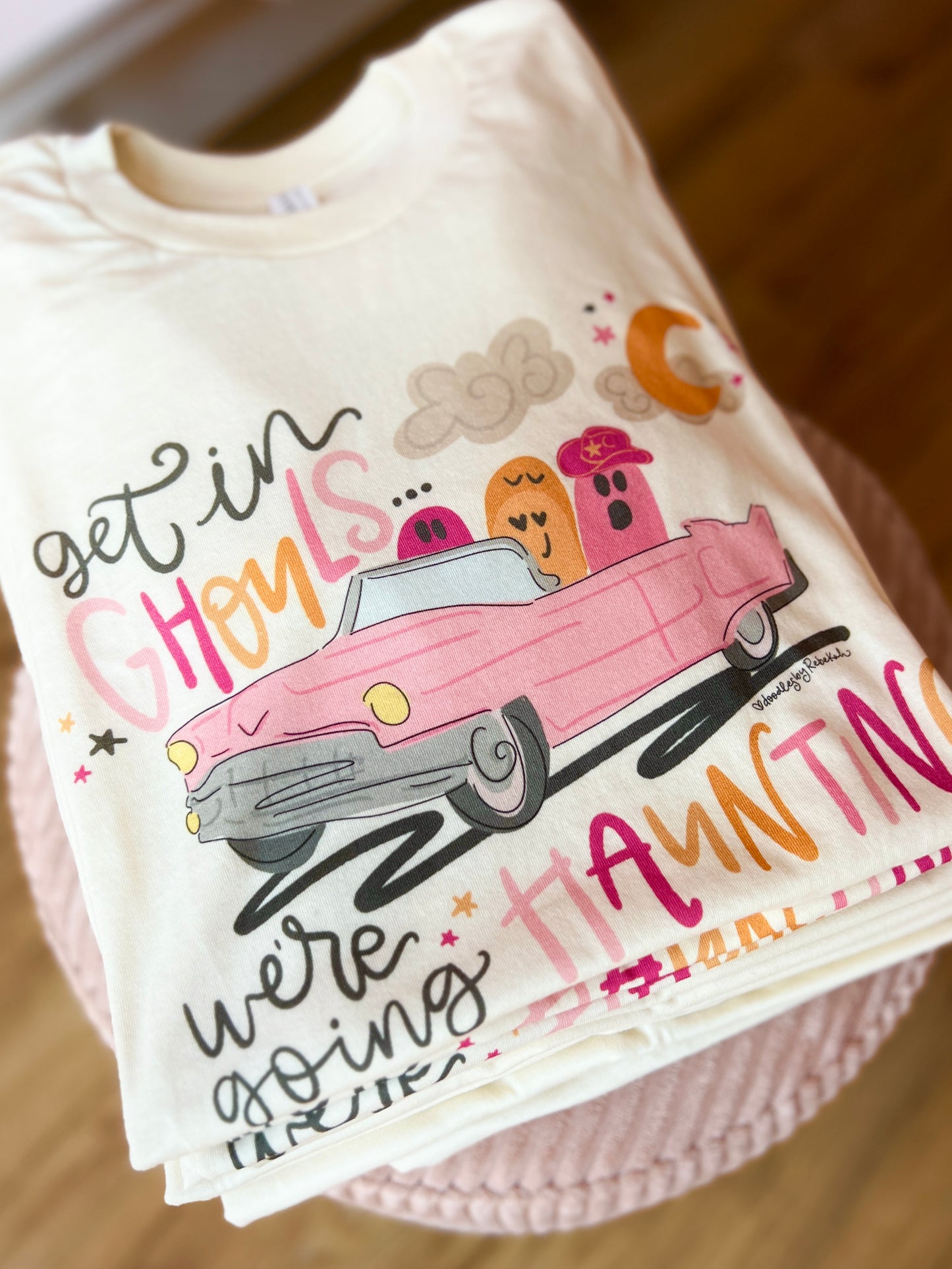 Get in Ghouls We're Going Haunting Tee