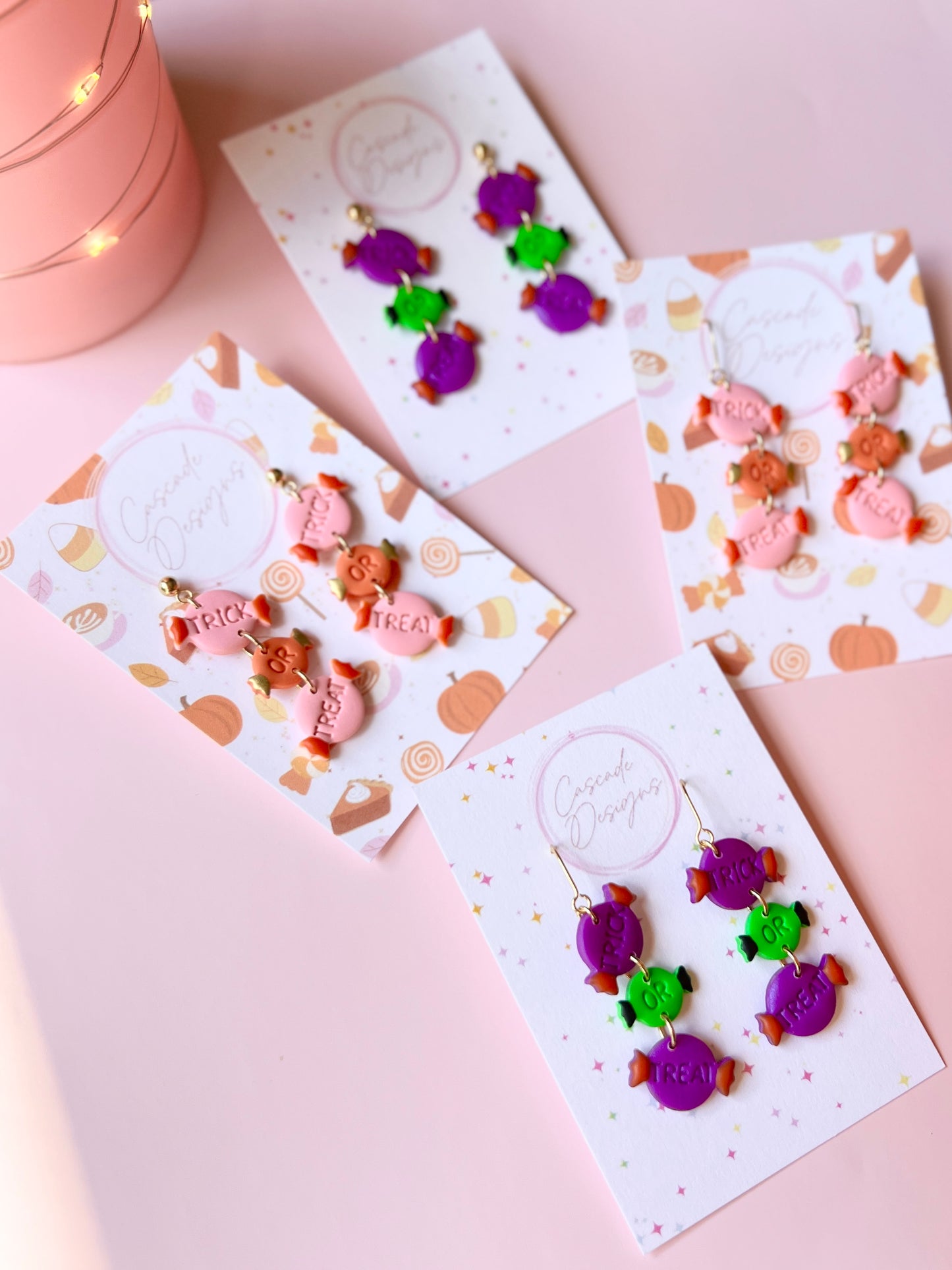 The Trick or Treat | Halloween Candy Earrings
