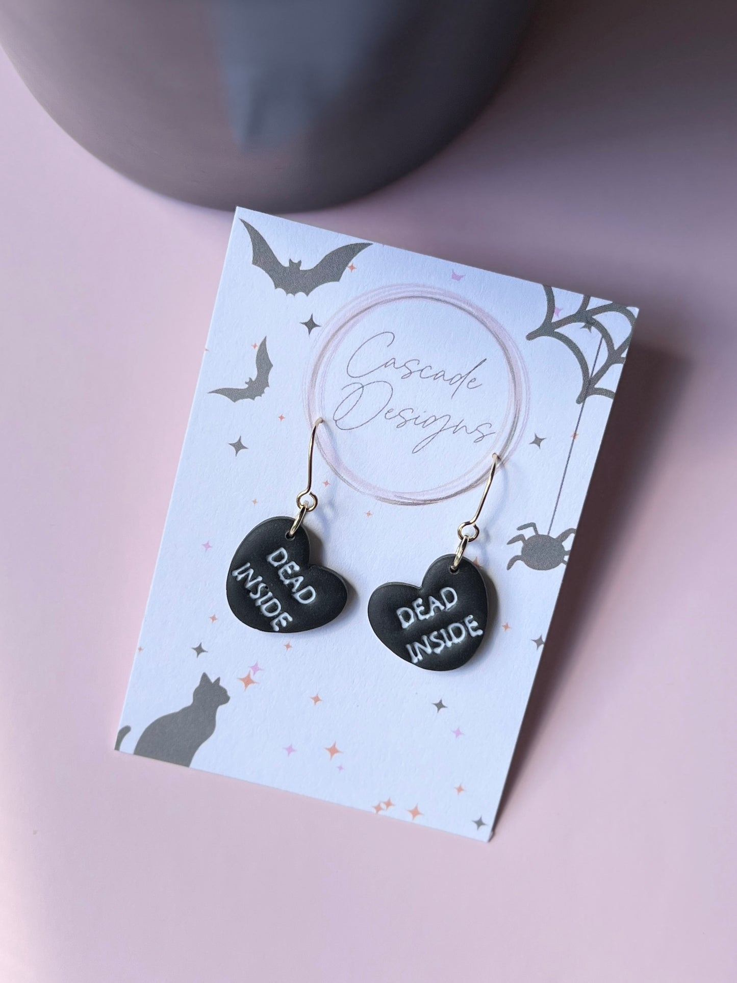 The Dead Heart | Dead Inside Heart Earrings