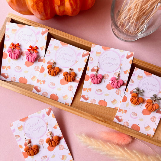 The Micki Pumpkin | Magical Pumpkin Earrings