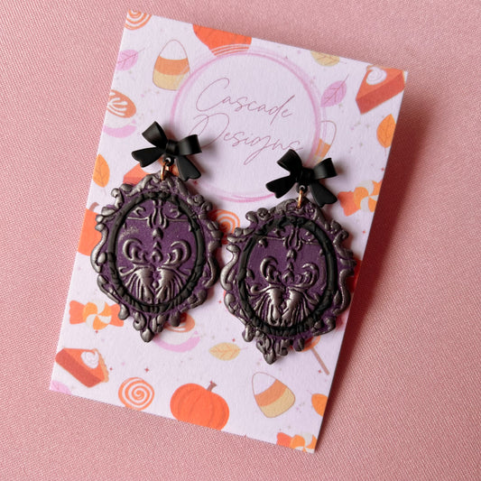 The Foolish Mortals | Spooky Victorian Clay Earrings