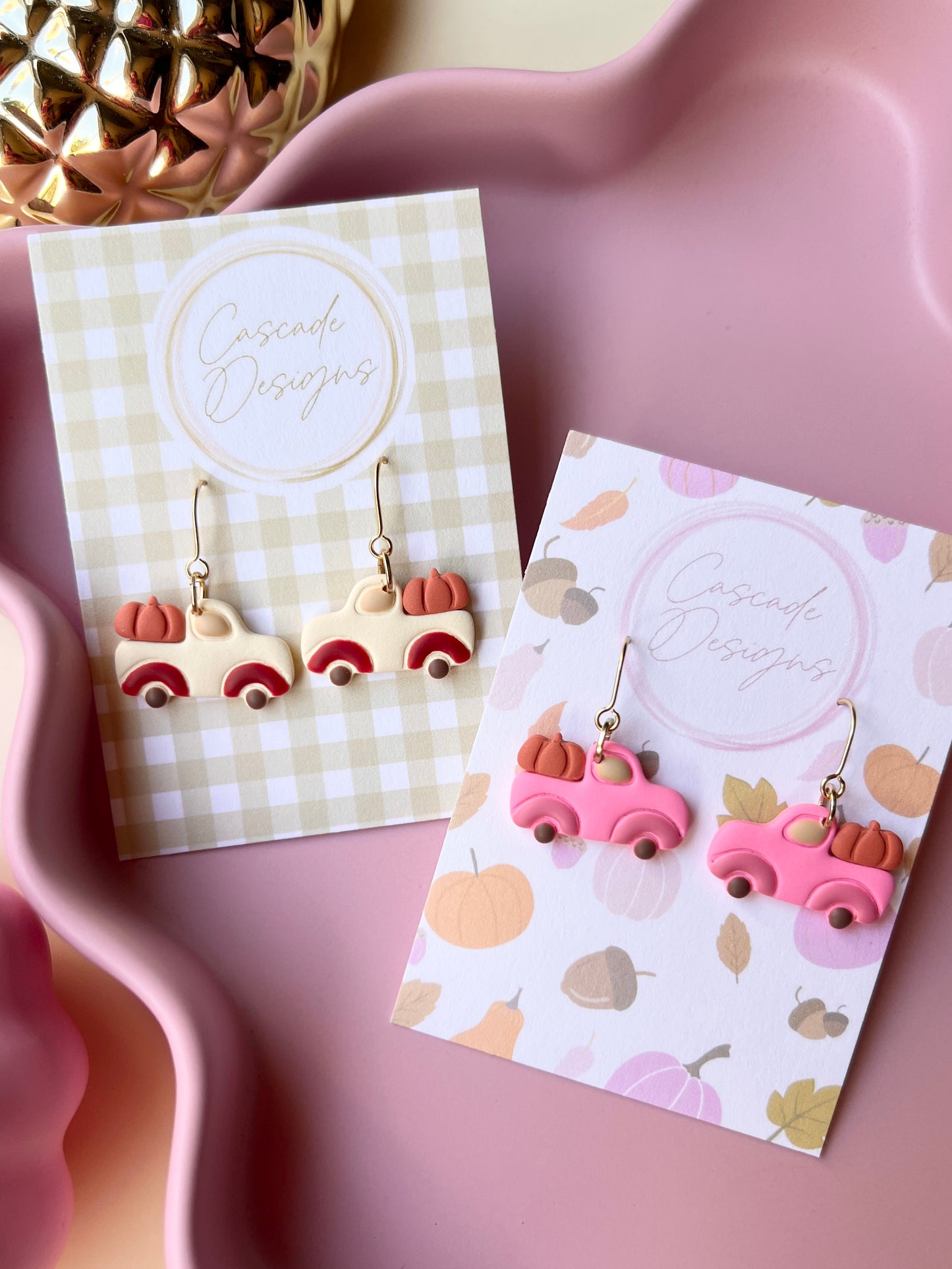 The Patch | Pumpkin Truck Earrings