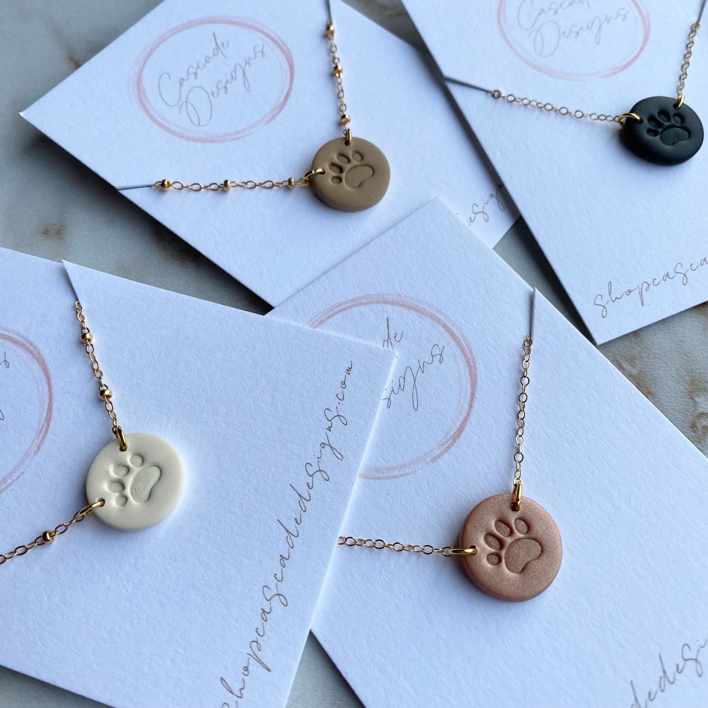 The Pawpi | Paw Print Clay Necklace