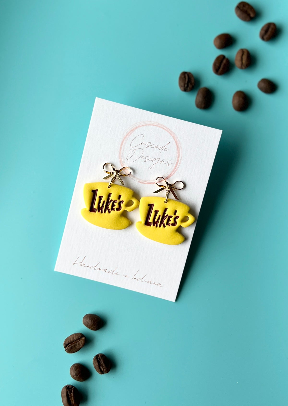 The Luke's Diner | Stars Hollow Coffee Cup Earrings