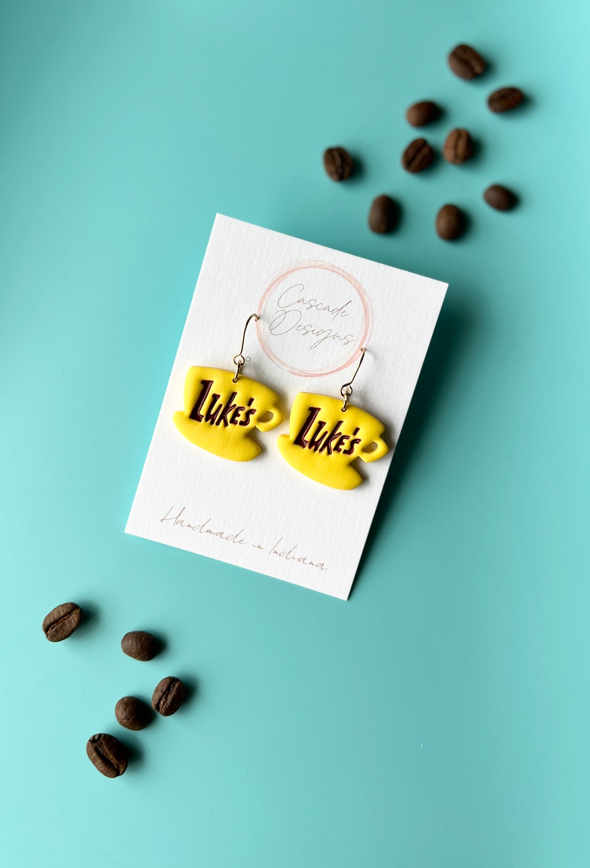 The Luke's Diner | Stars Hollow Coffee Cup Earrings