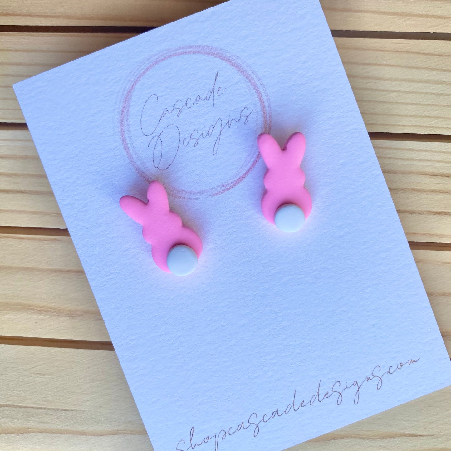 The Bunni | Easter Bunny Clay Earring Studs