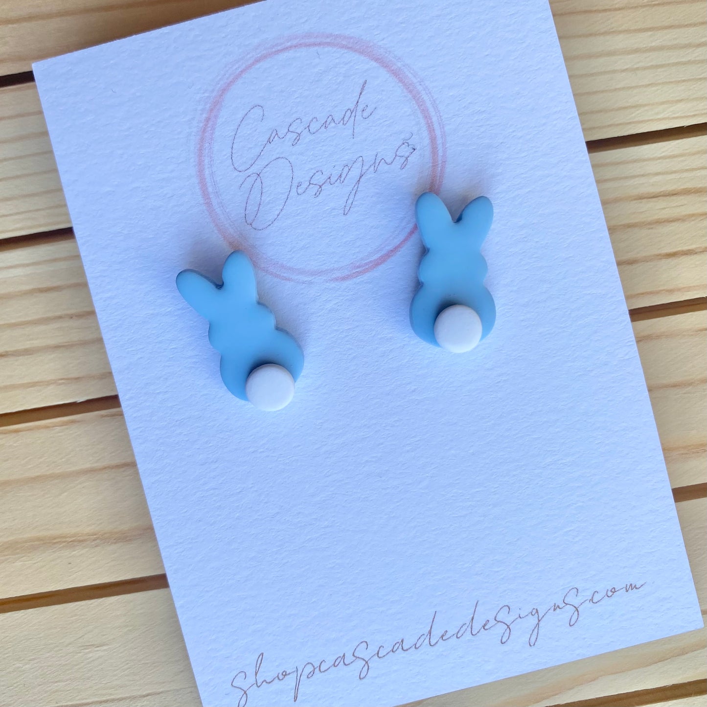 The Bunni | Easter Bunny Clay Earring Studs