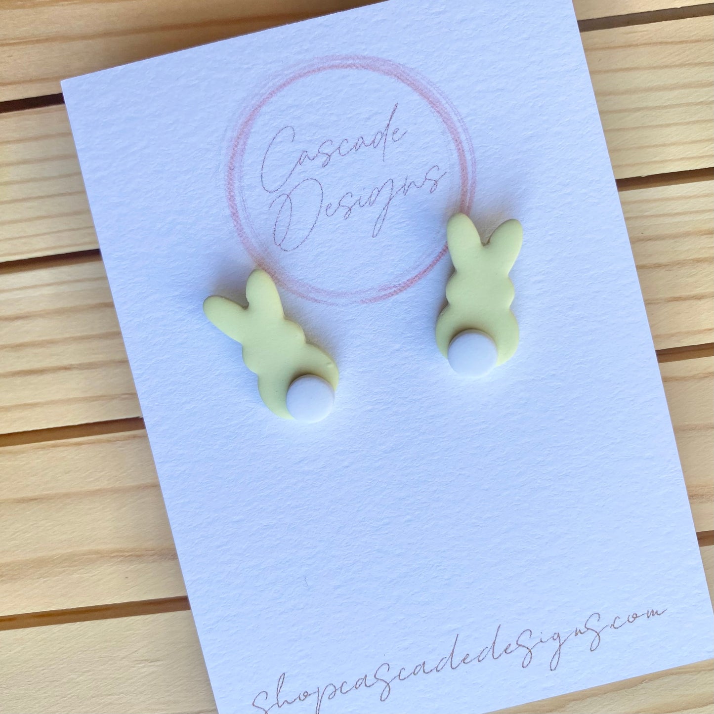 The Bunni | Easter Bunny Clay Earring Studs