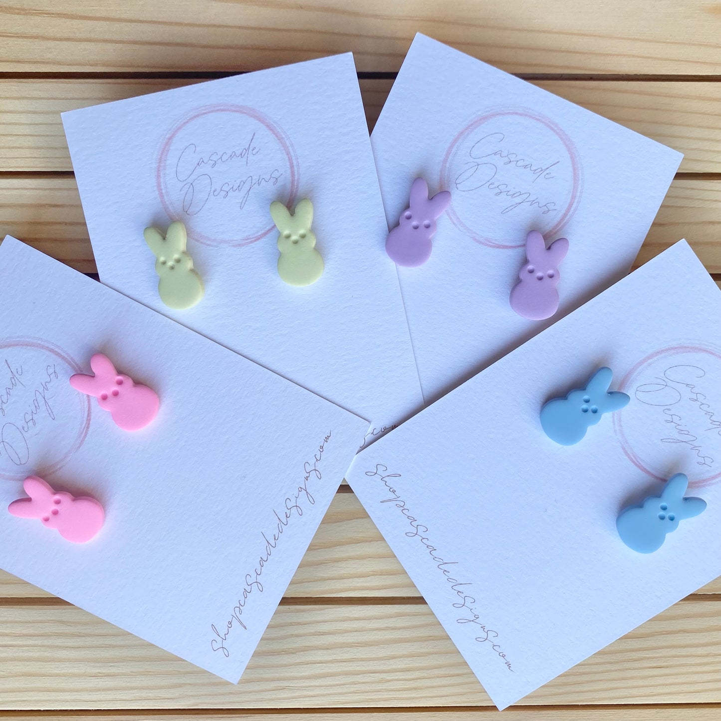 The Bunni | Easter Bunny Clay Earring Studs