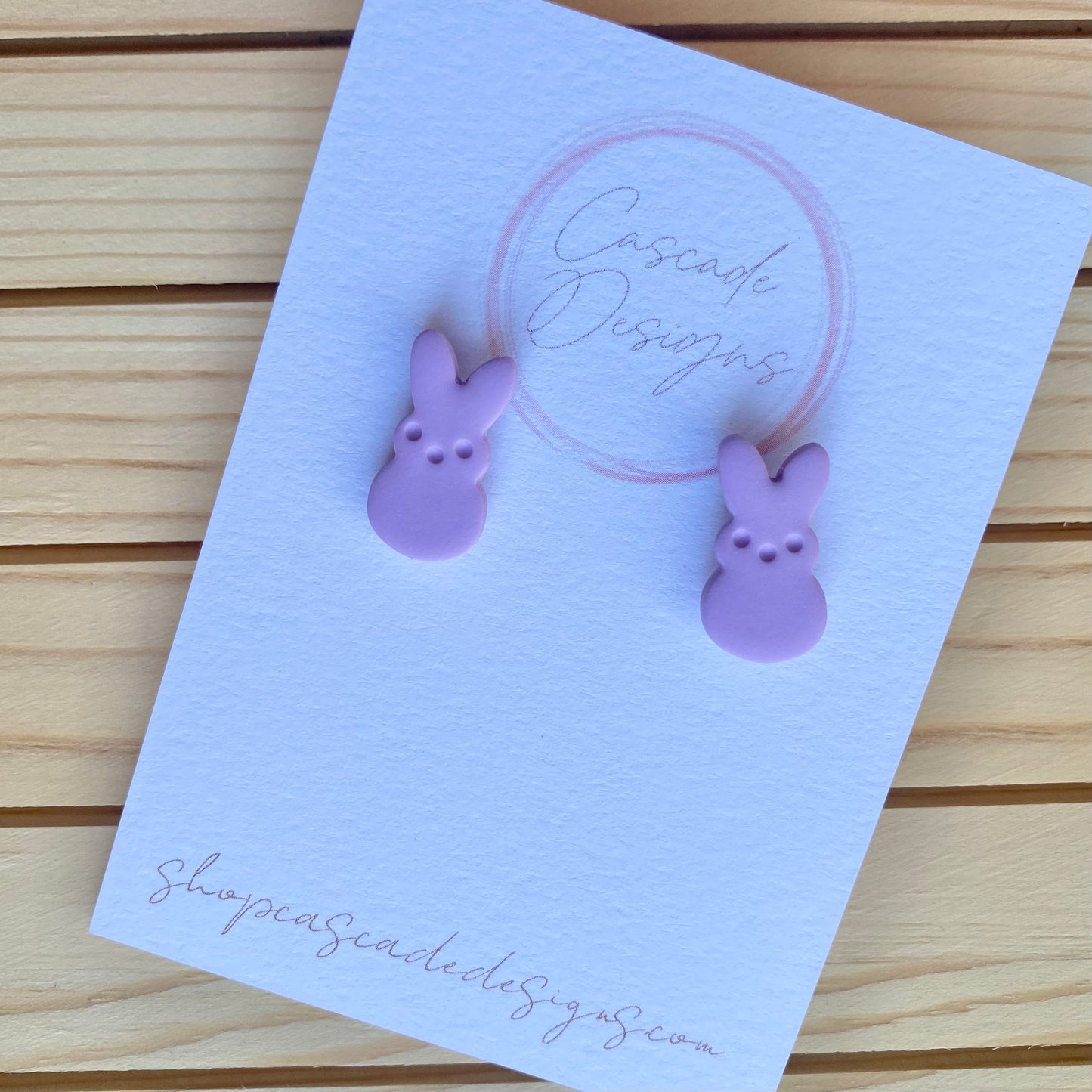 The Bunni | Easter Bunny Clay Earring Studs