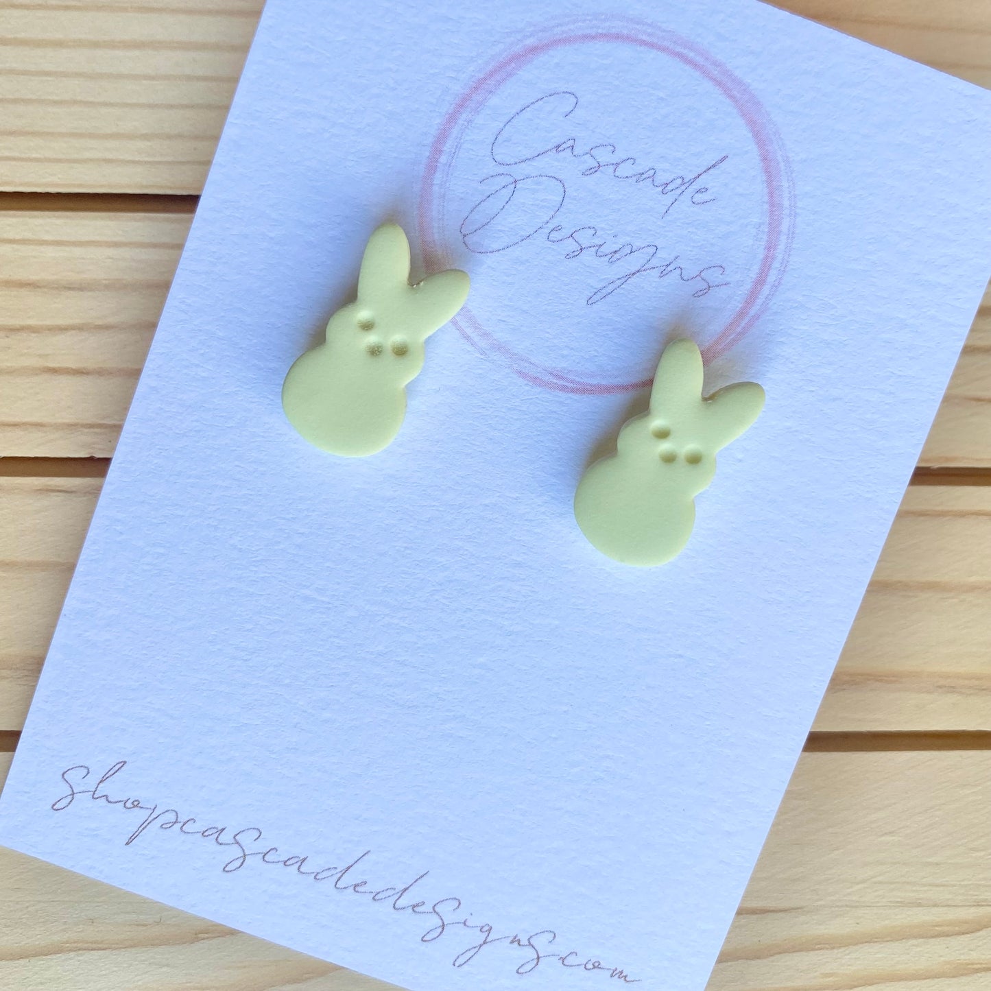 The Bunni | Easter Bunny Clay Earring Studs