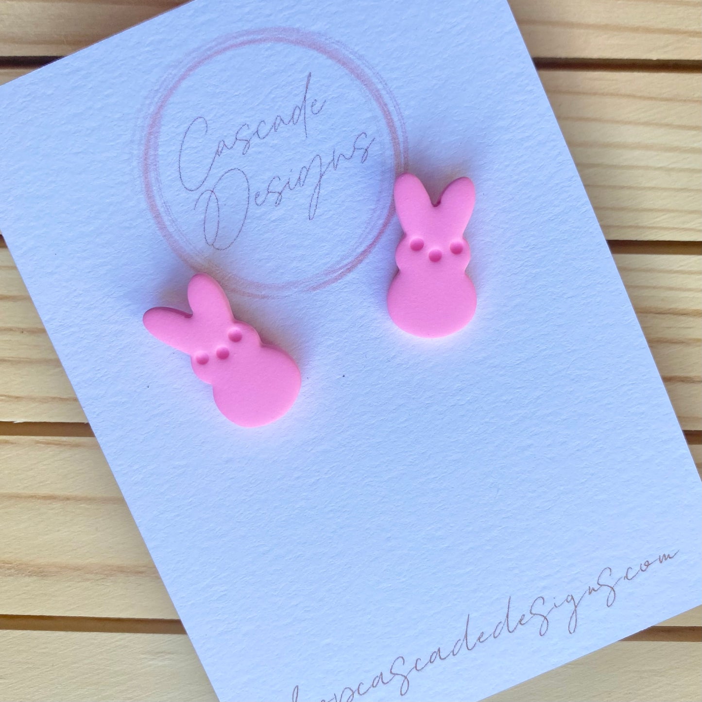 The Bunni | Easter Bunny Clay Earring Studs