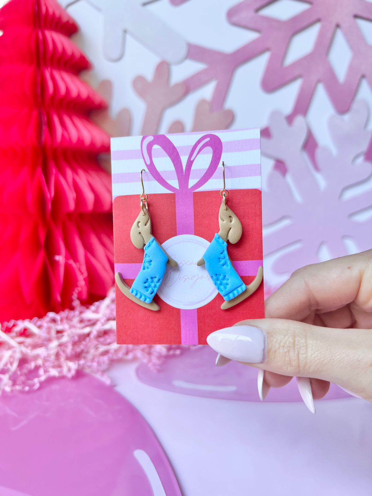 The Jolly Dog | Dog Sweater Earrings