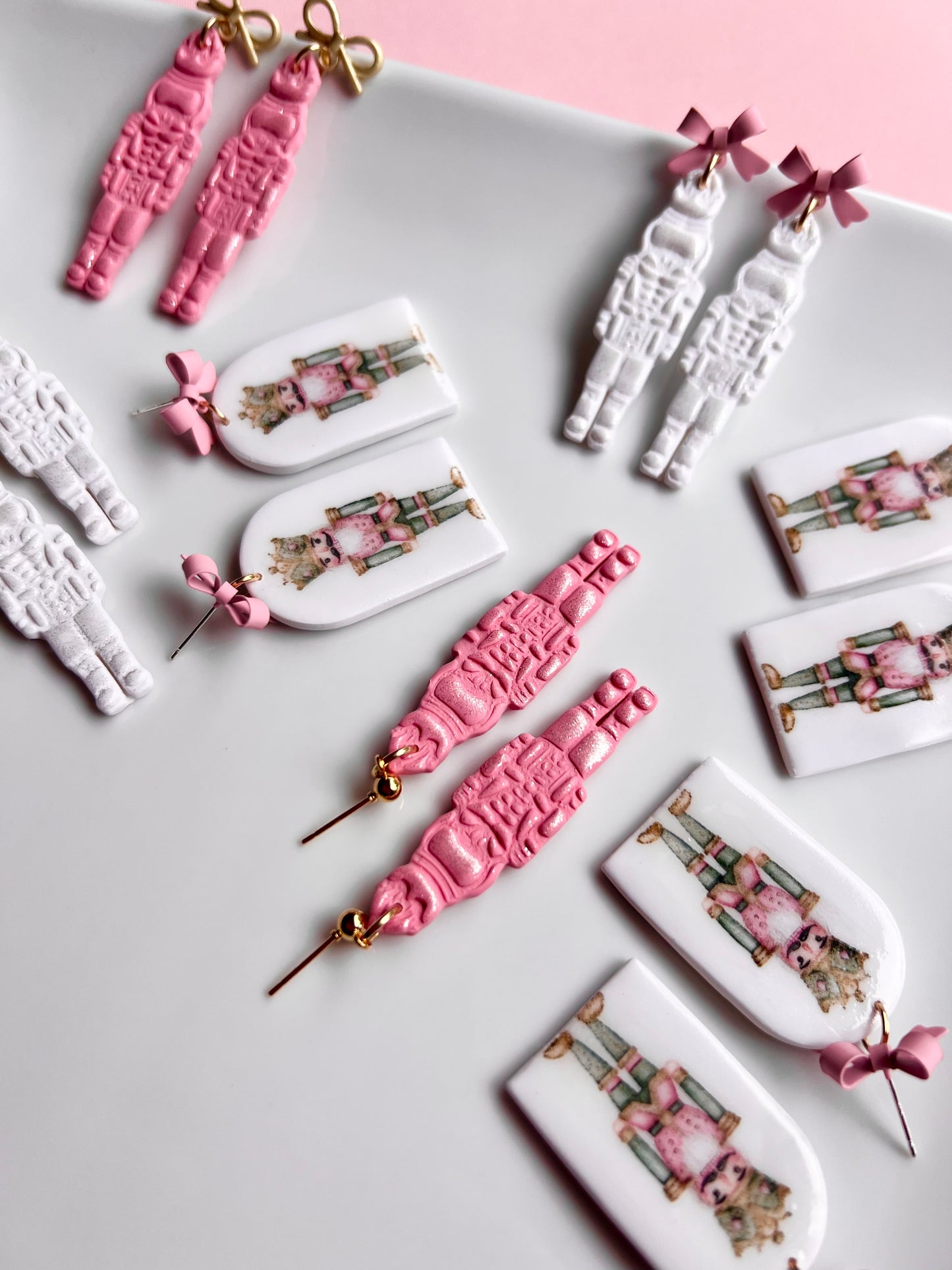 The Sugar Plum Fairy | Nutcracker Clay Earrings