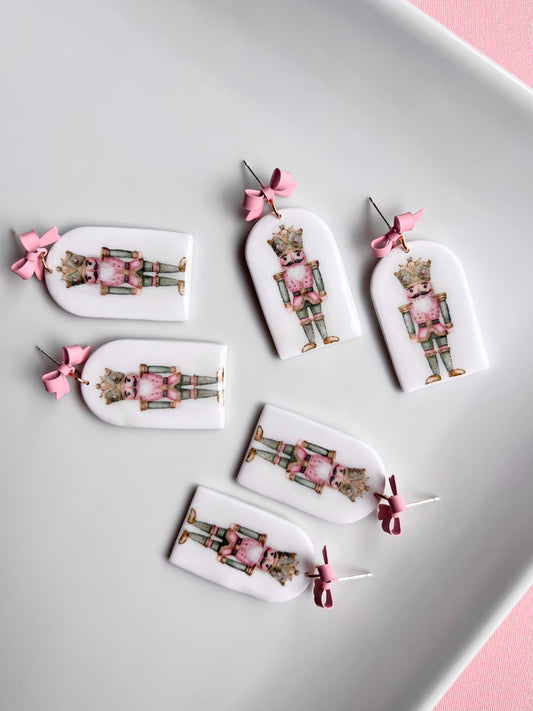 The Sugar Plum Fairy | Nutcracker Clay Earrings