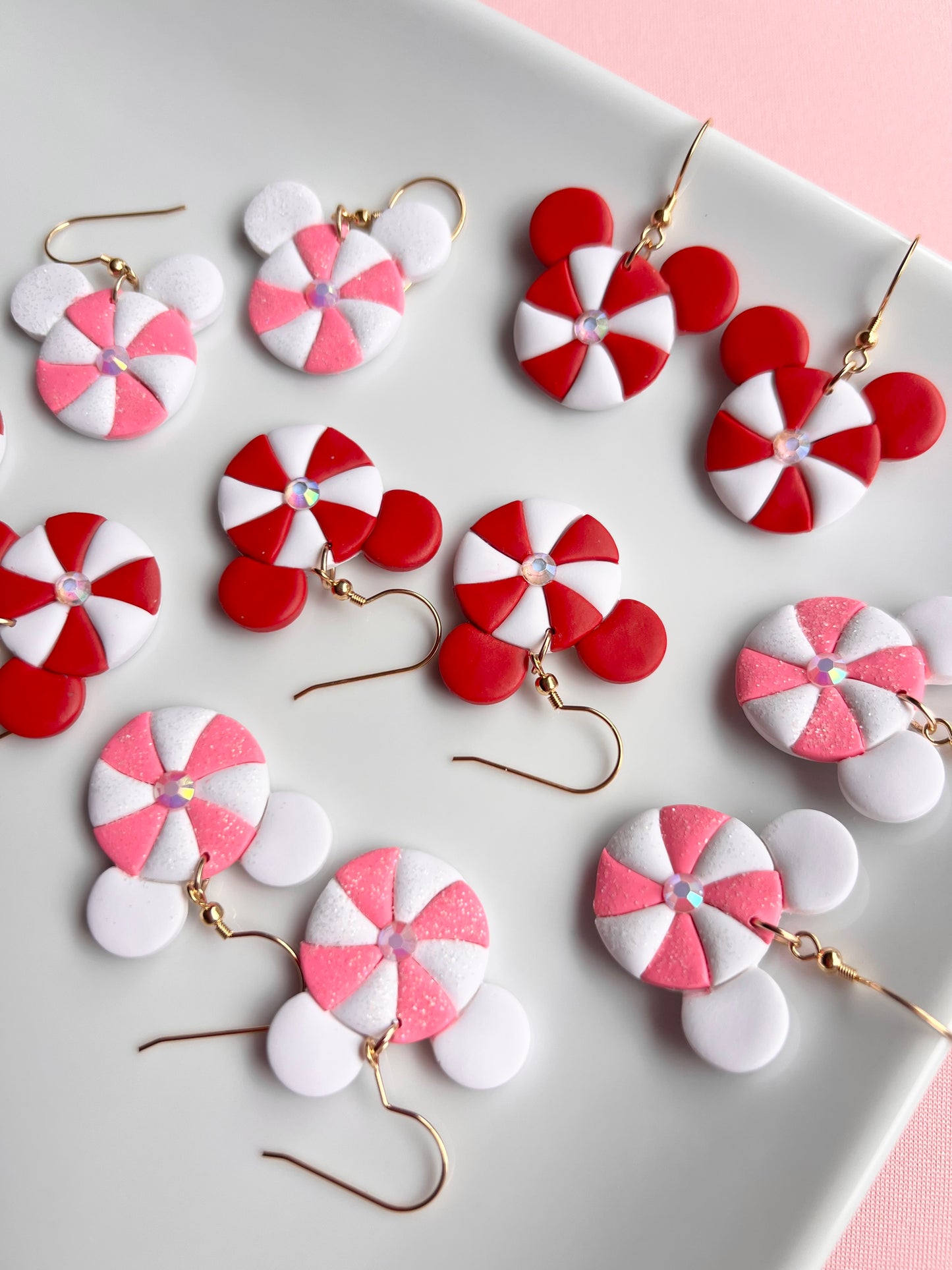 The Peppermint Micki | Magical Peppermint Earrings