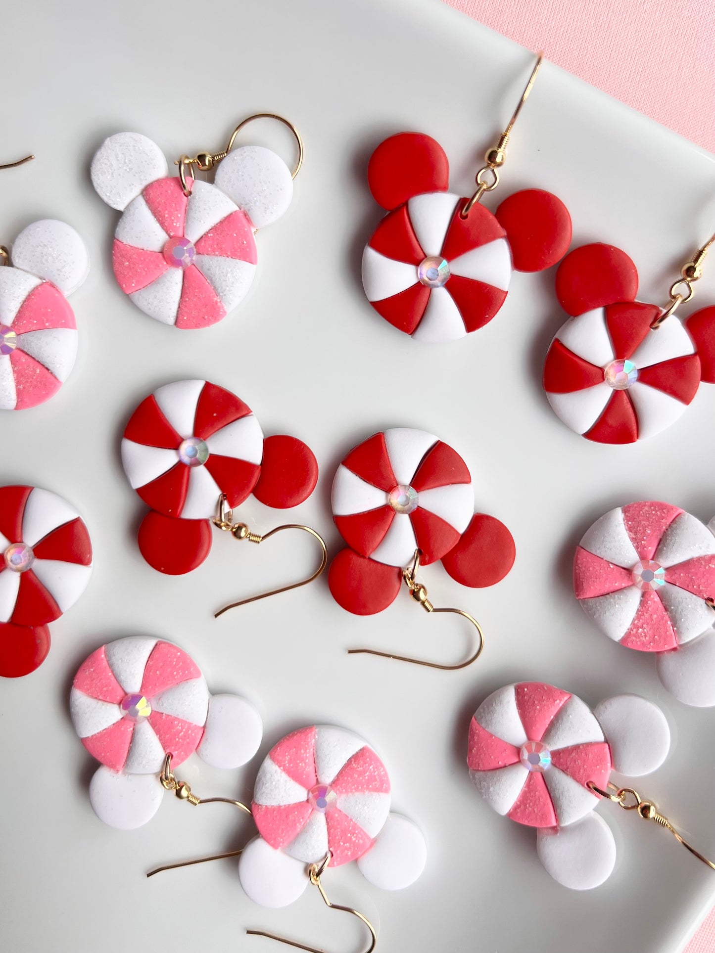 The Peppermint Micki | Magical Peppermint Earrings
