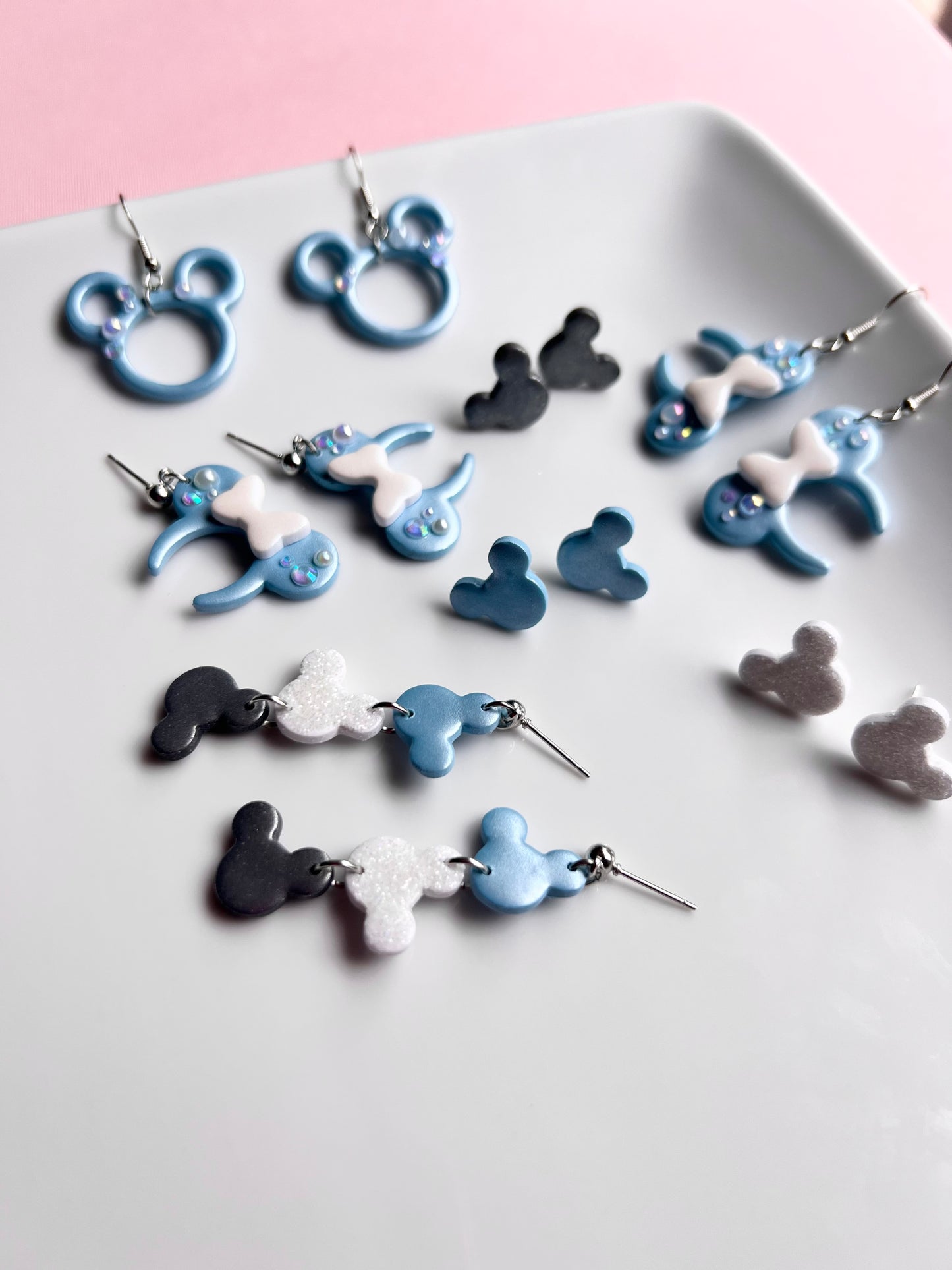 The Flurri Micki | Magical Winter Clay Earrings
