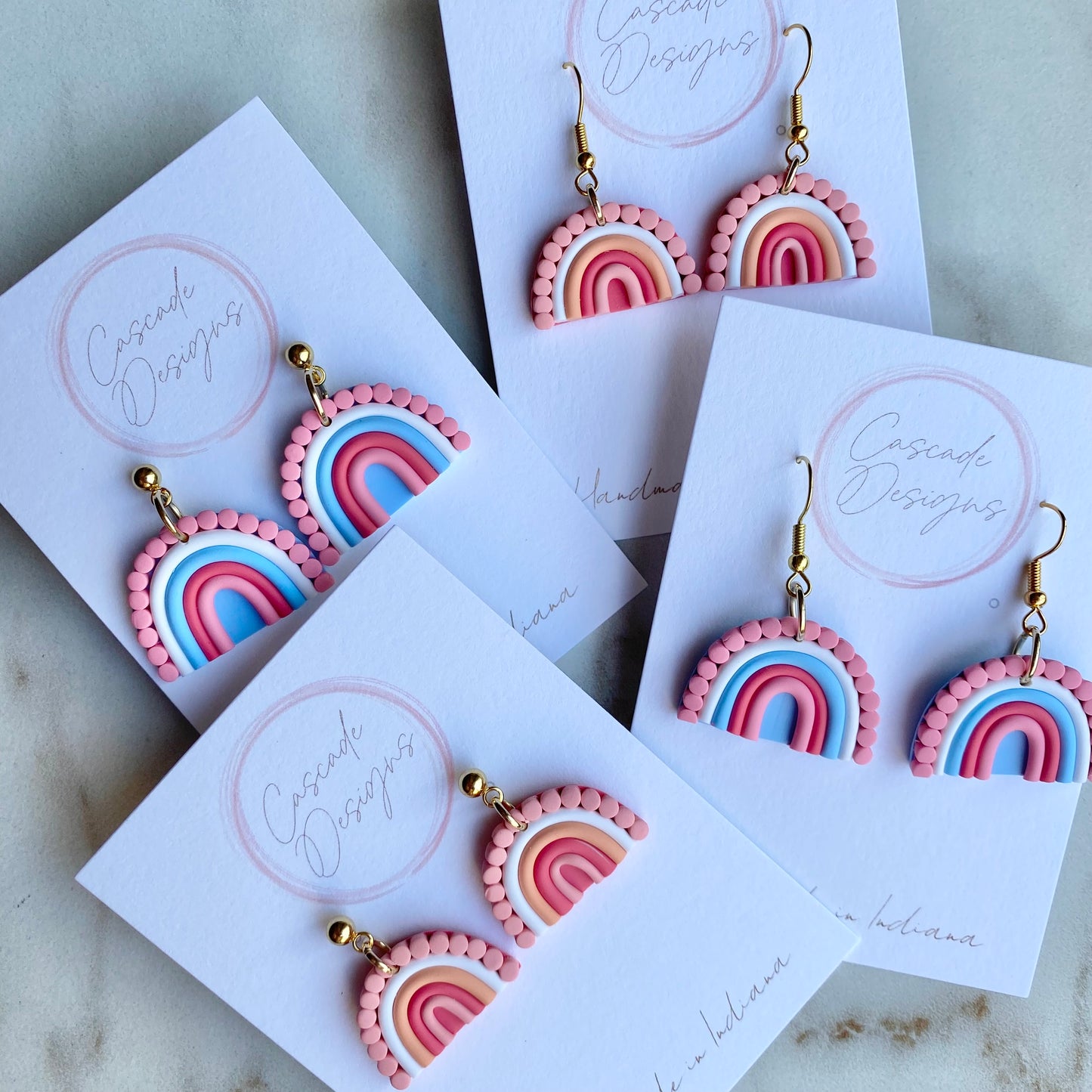 The Dream | Rainbow Clay Earrings