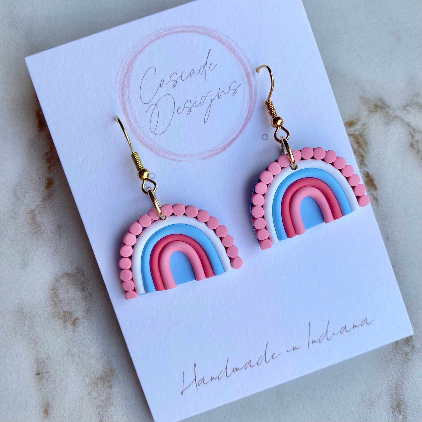 The Dream | Rainbow Clay Earrings